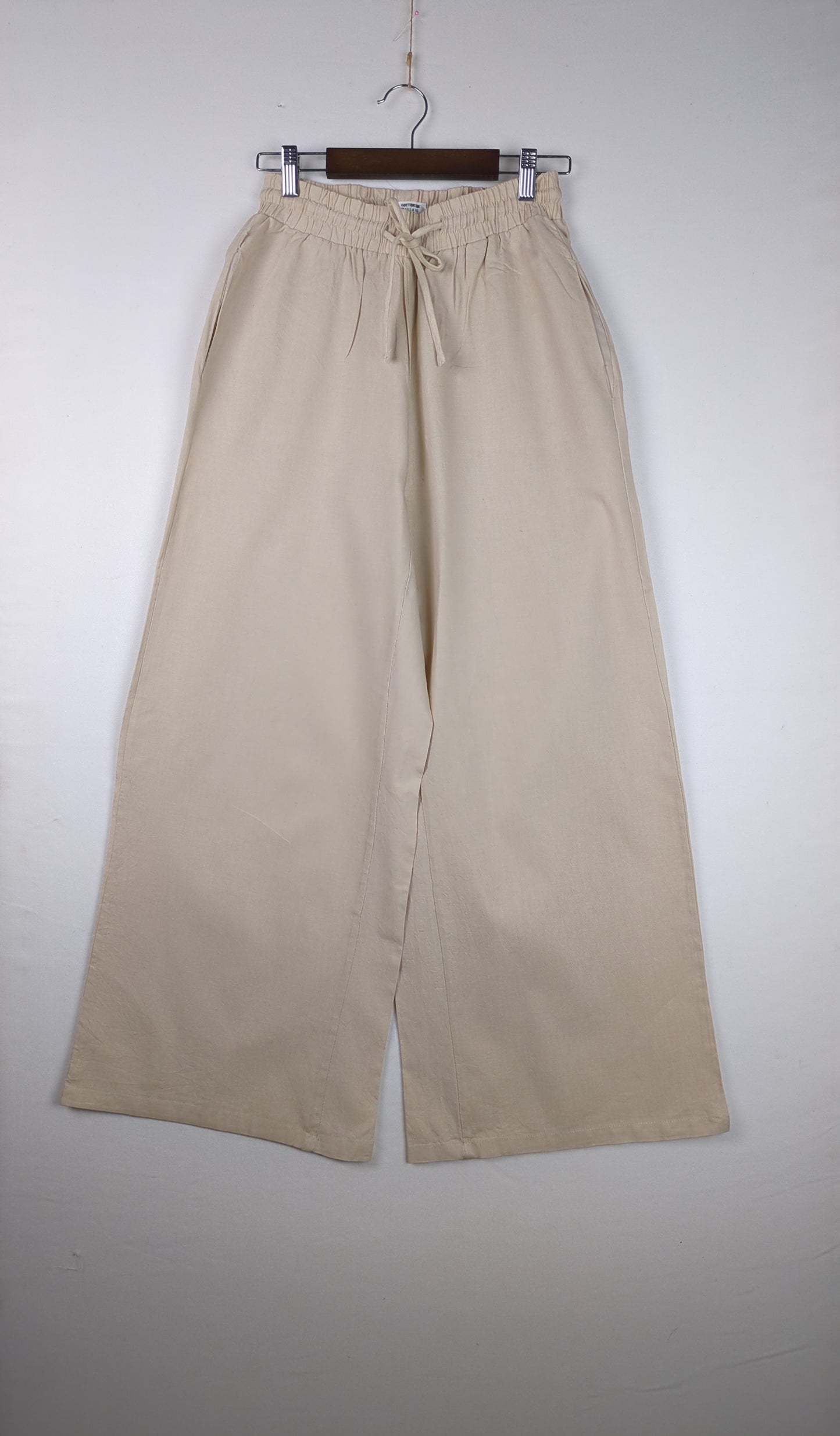 Beige Wideleg