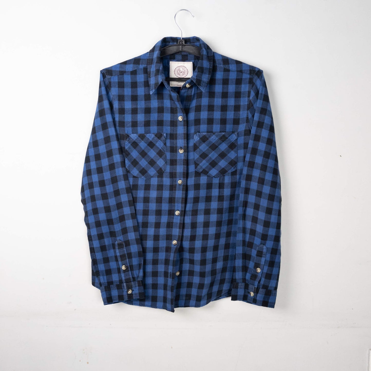 Flannel Button-Up Shirt