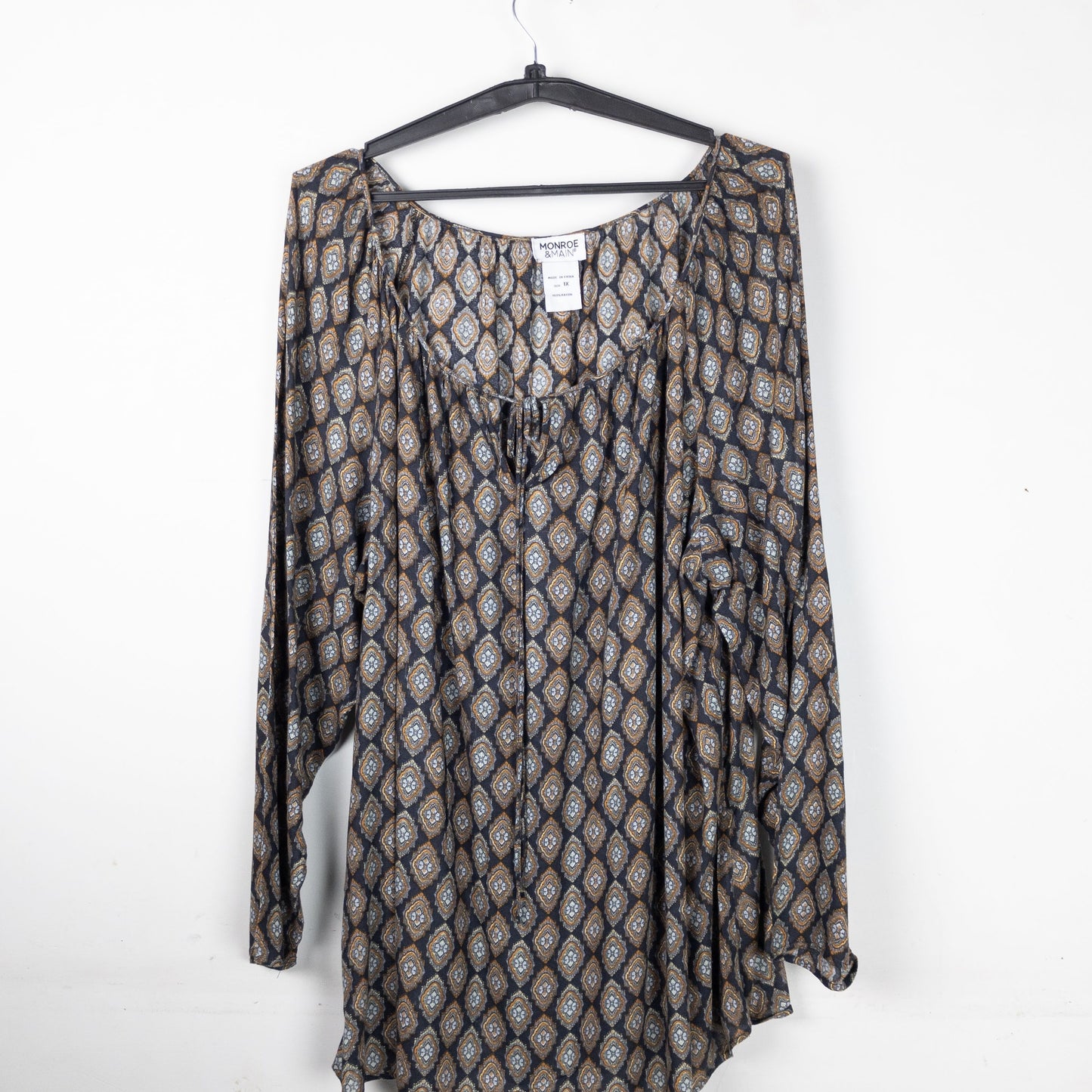 Printed Long Sleeve Top
