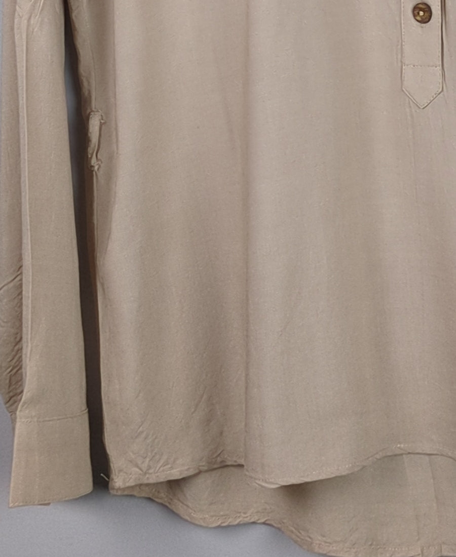 Beige Blouse
