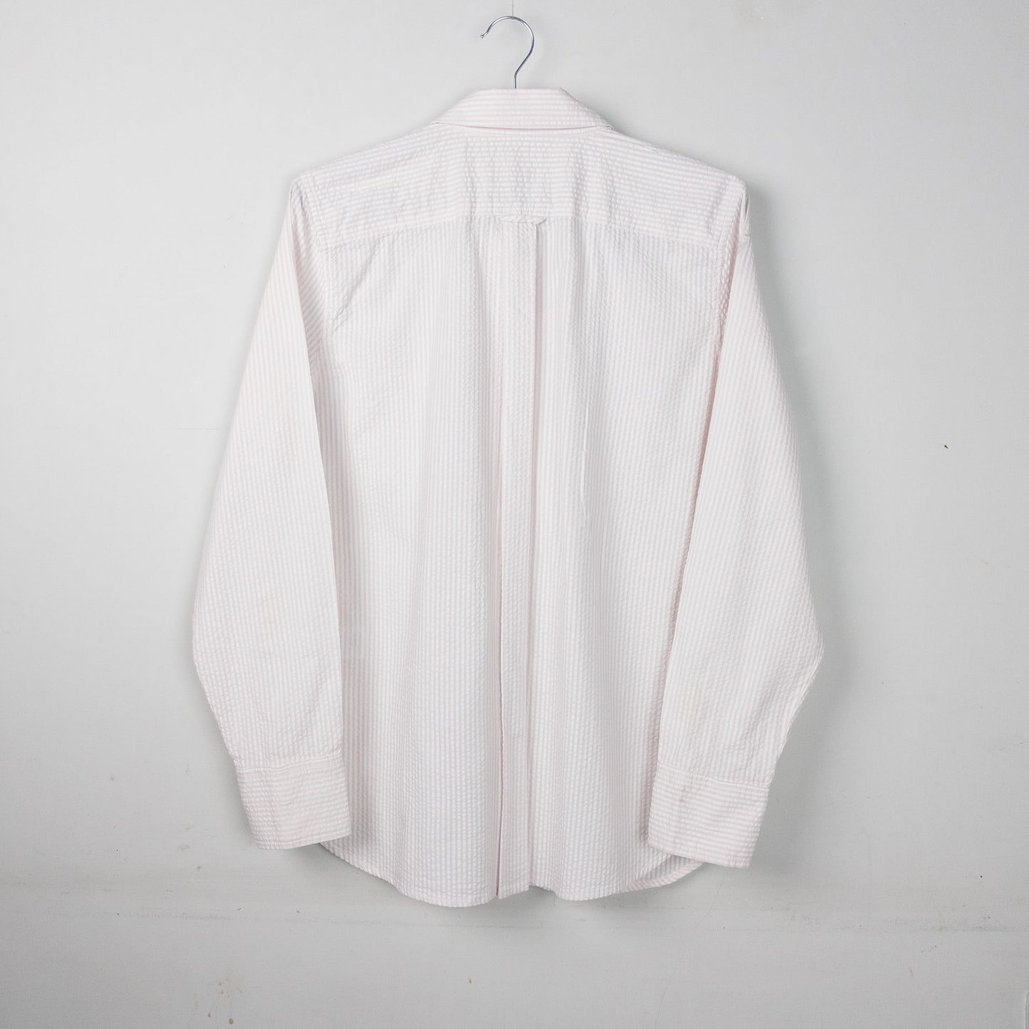 Pink Striped Button-Down Shirt