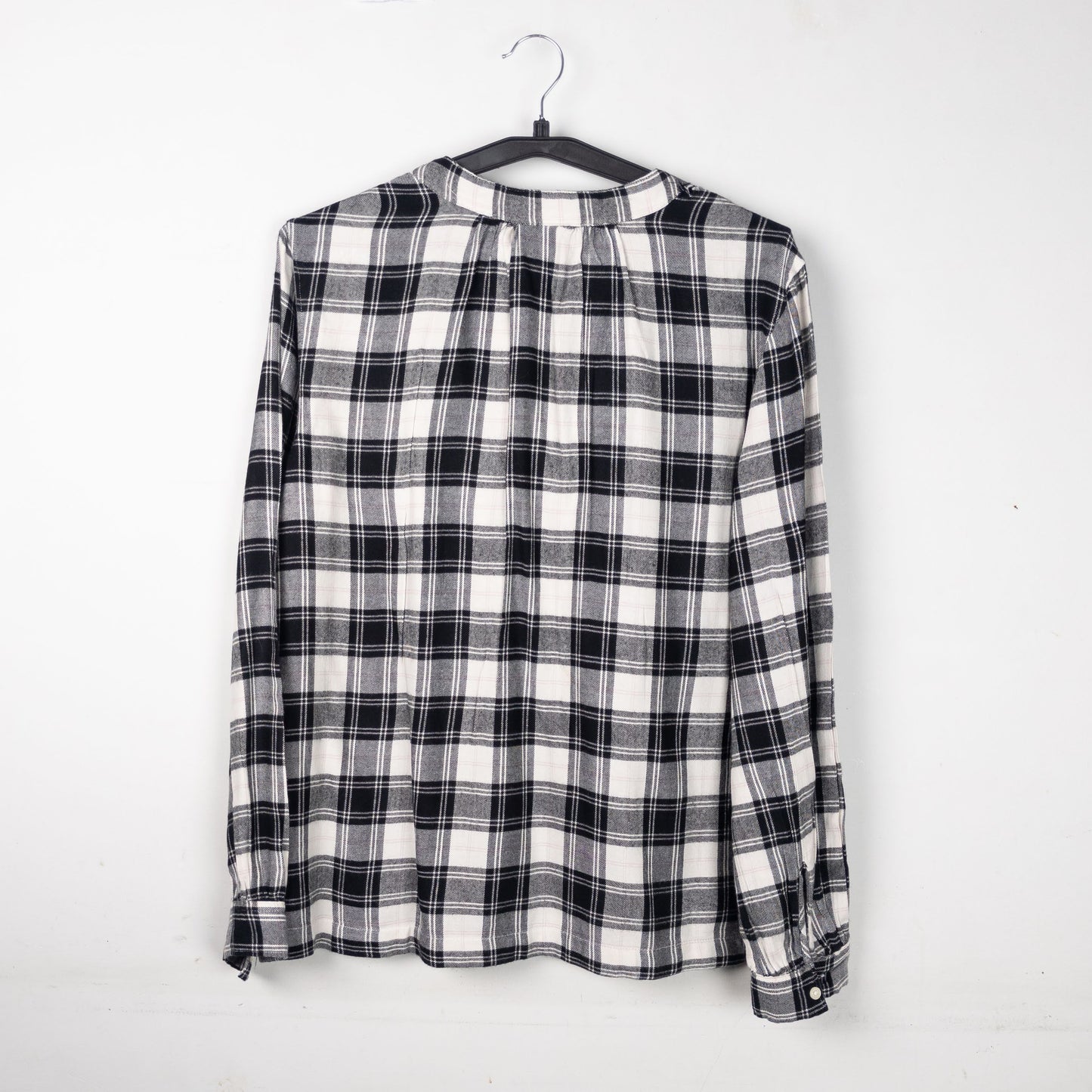 Plaid Long Sleeve Top