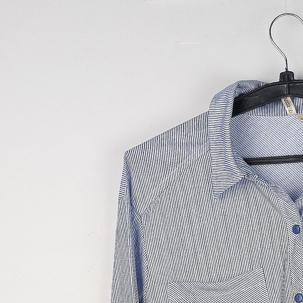 Striped Button-Up Shirt