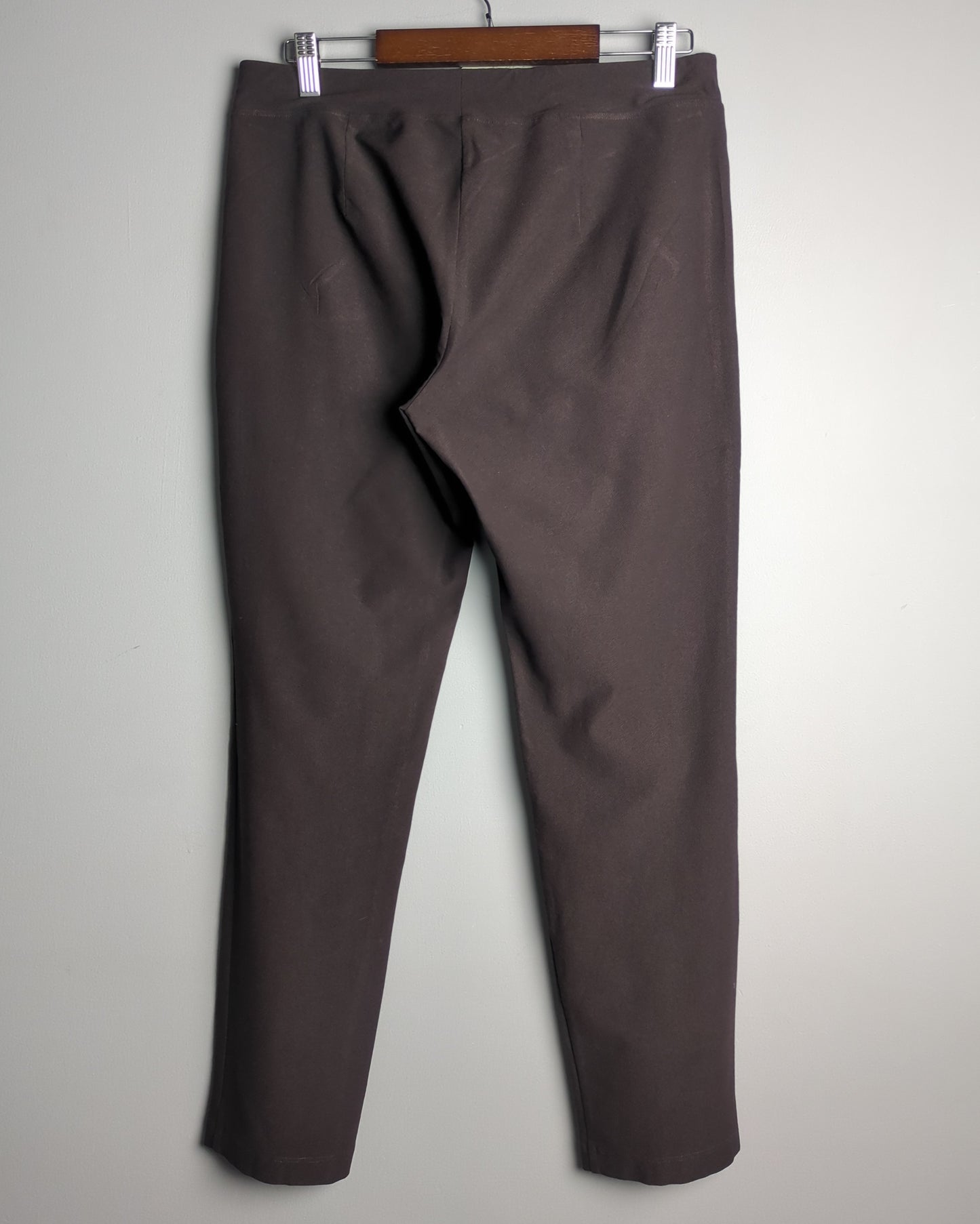Allen Fisher Brown Stretch Leggings