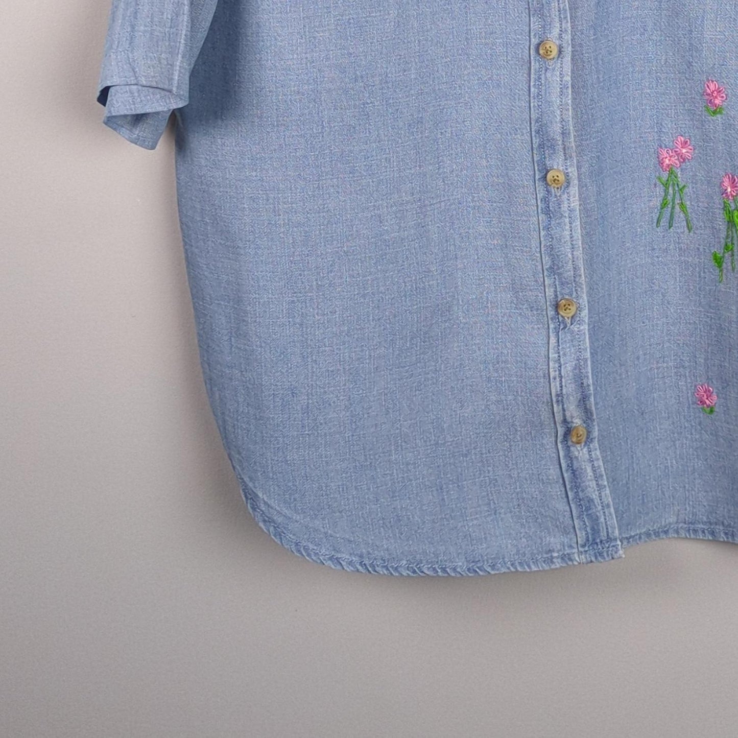 Upcycled Embroidered