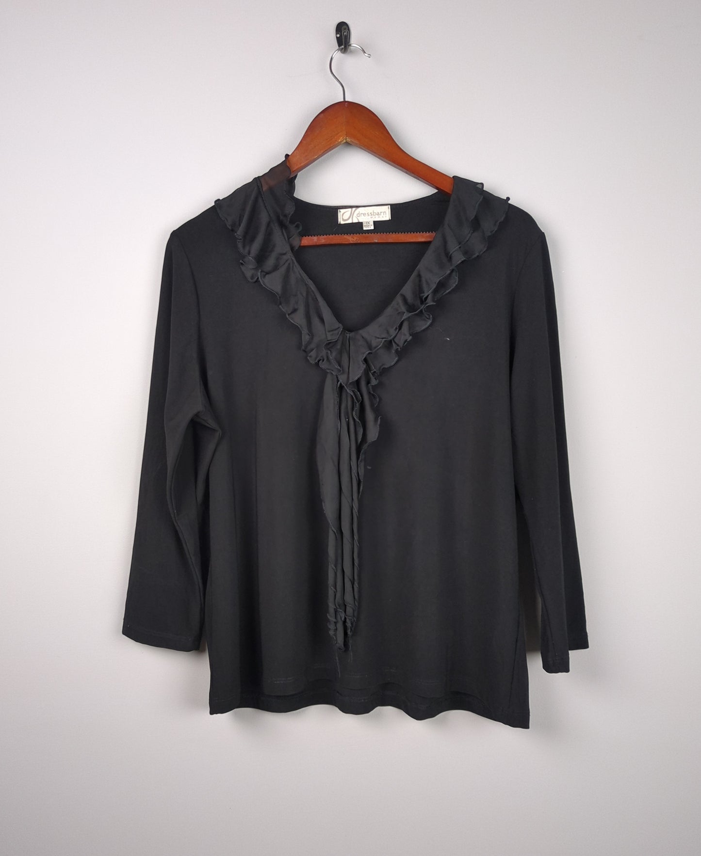 Ruffled Black