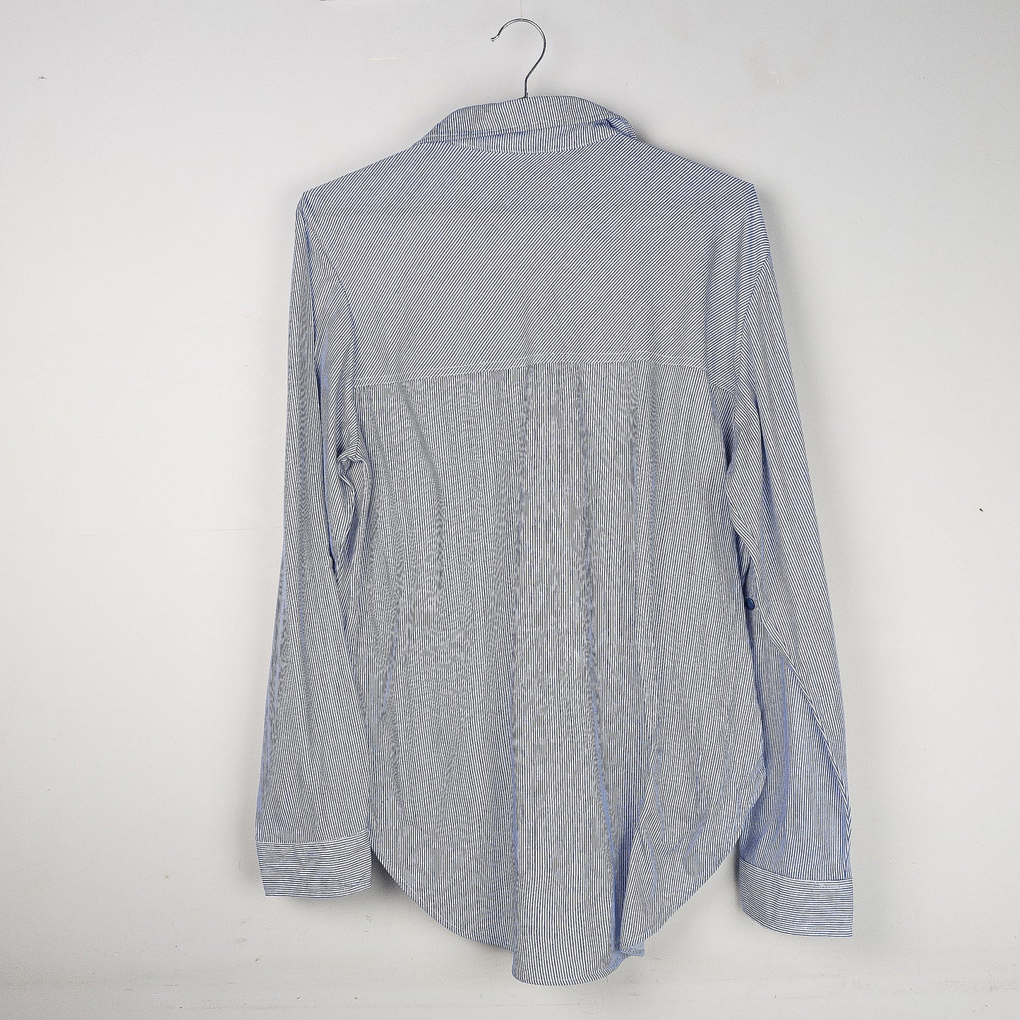 Striped Button-Up Shirt
