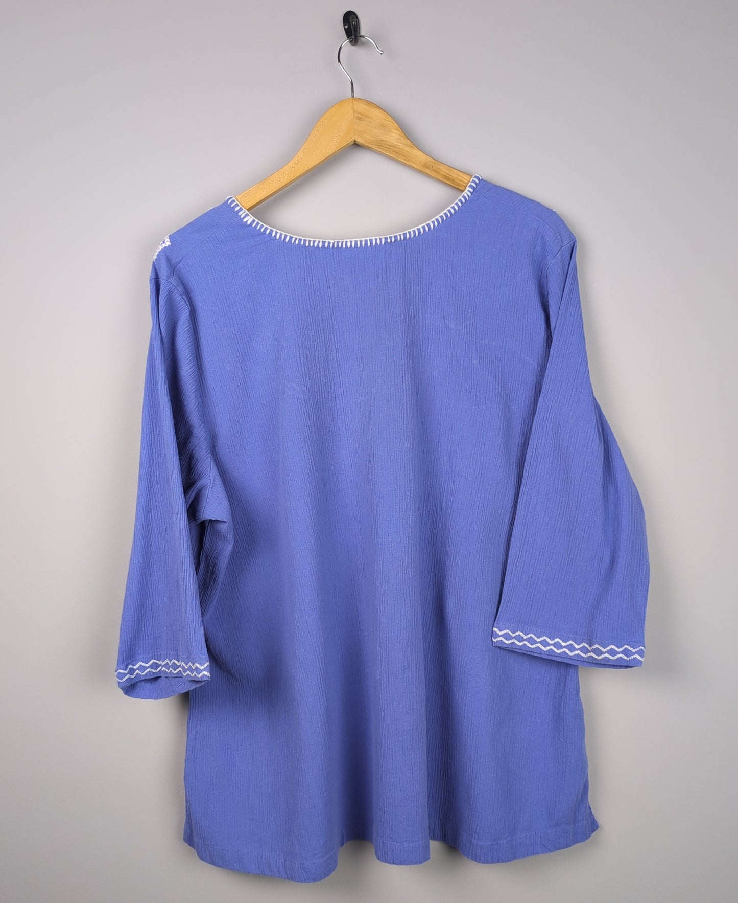 Embroidered Azure