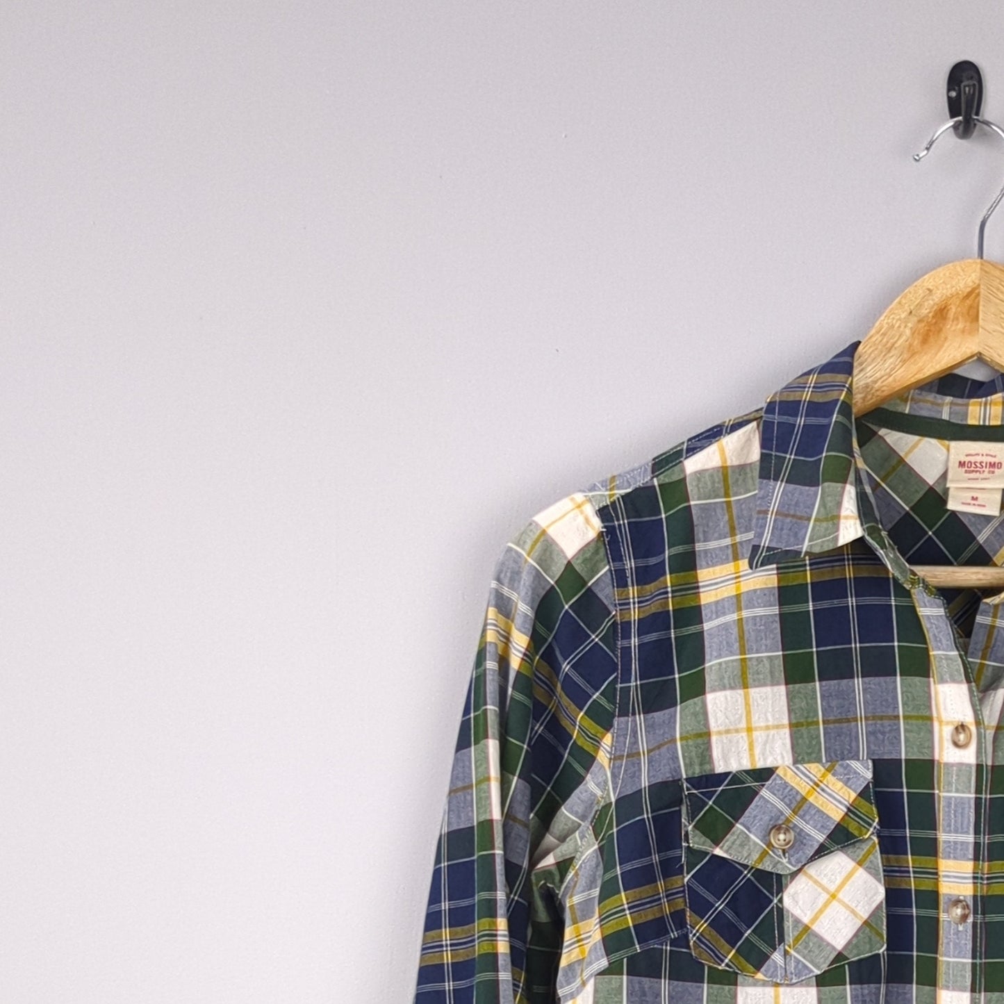 Plaid Button-Down