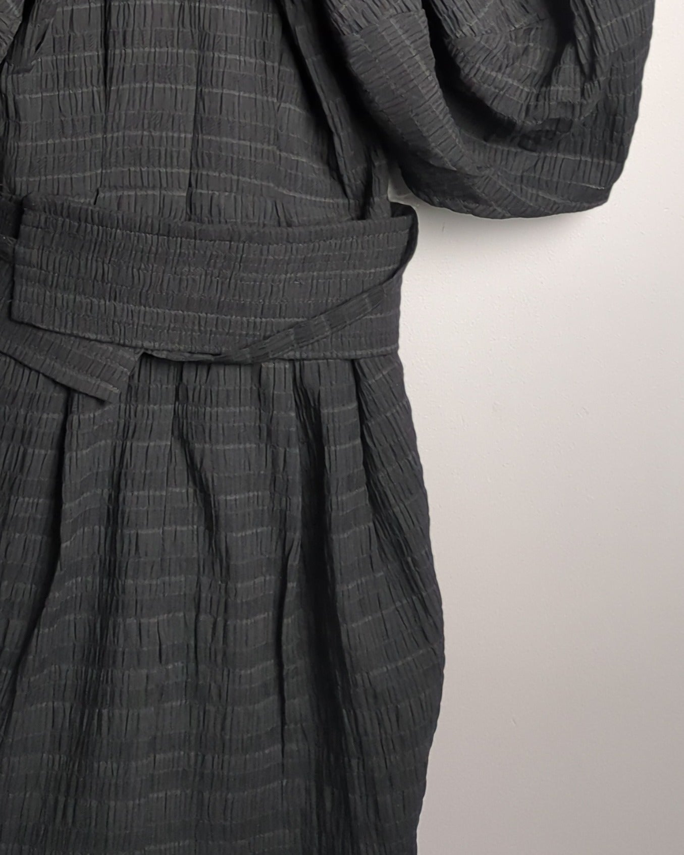 Mng Black Wrap Dress