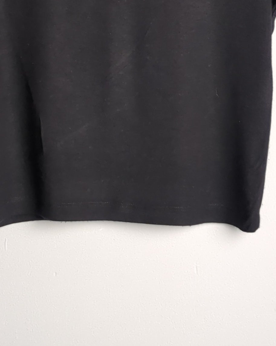 Zara Black Crop Top