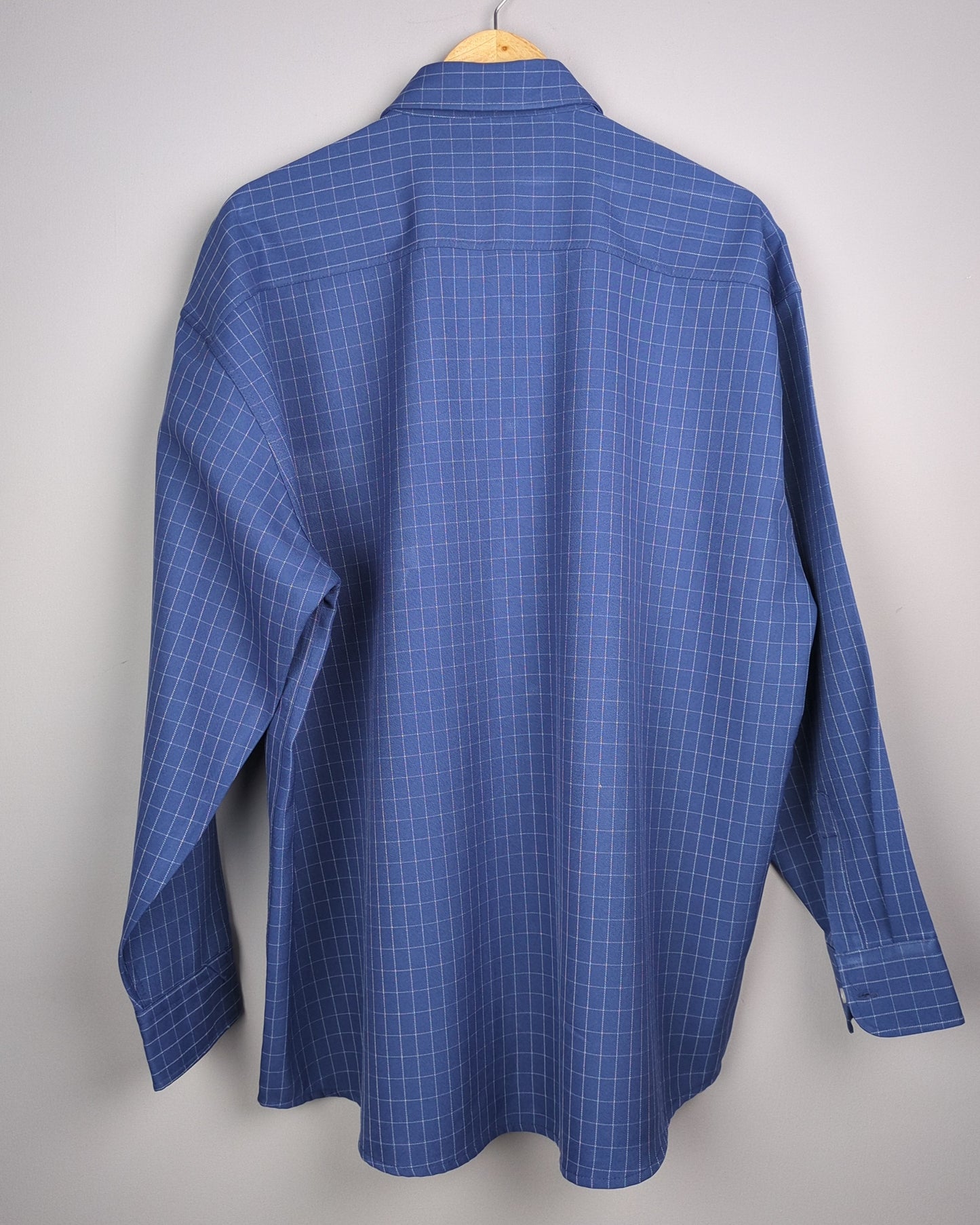 Lumen Blue Button-Down Shirt
