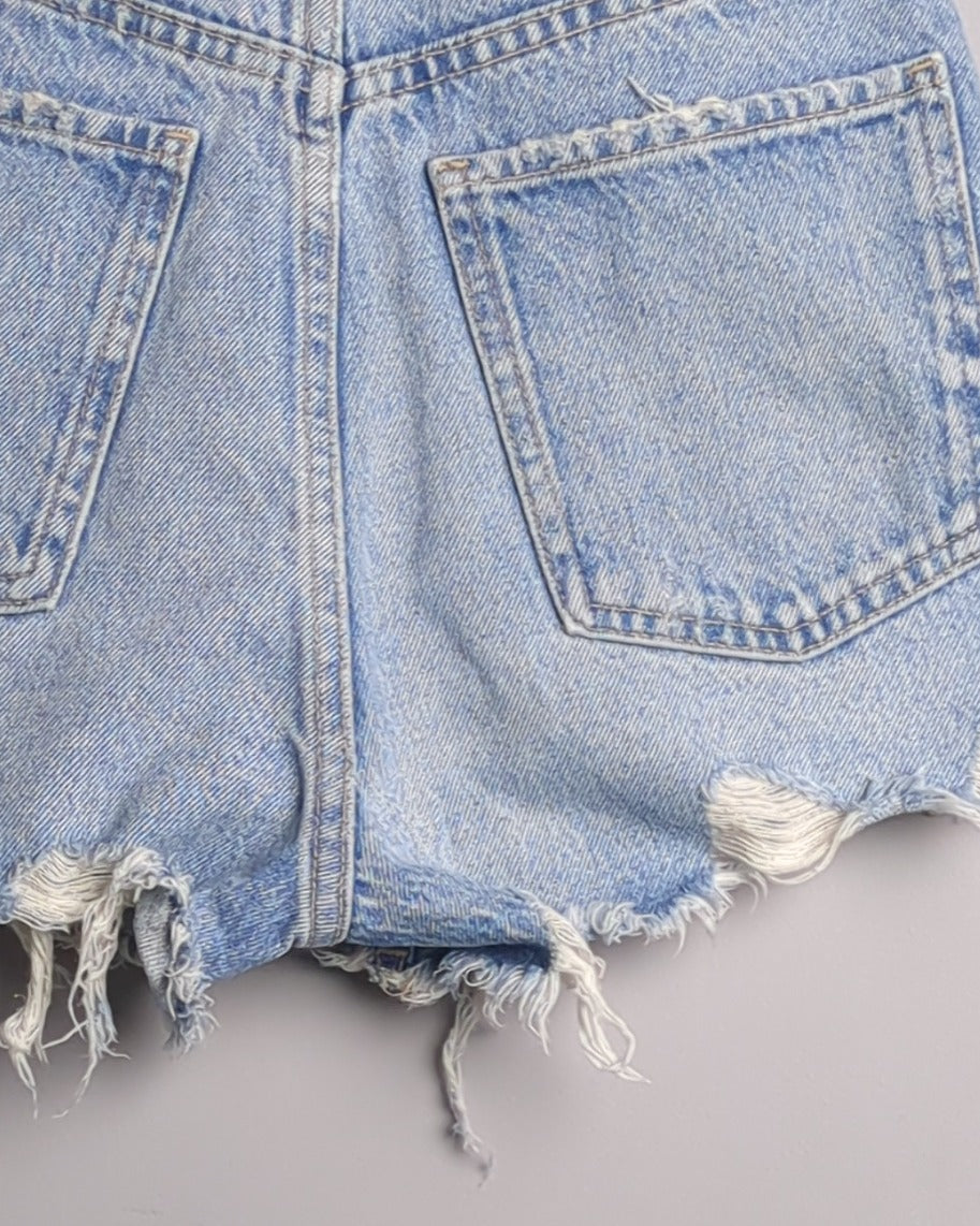 Zara Blue Denim Shorts