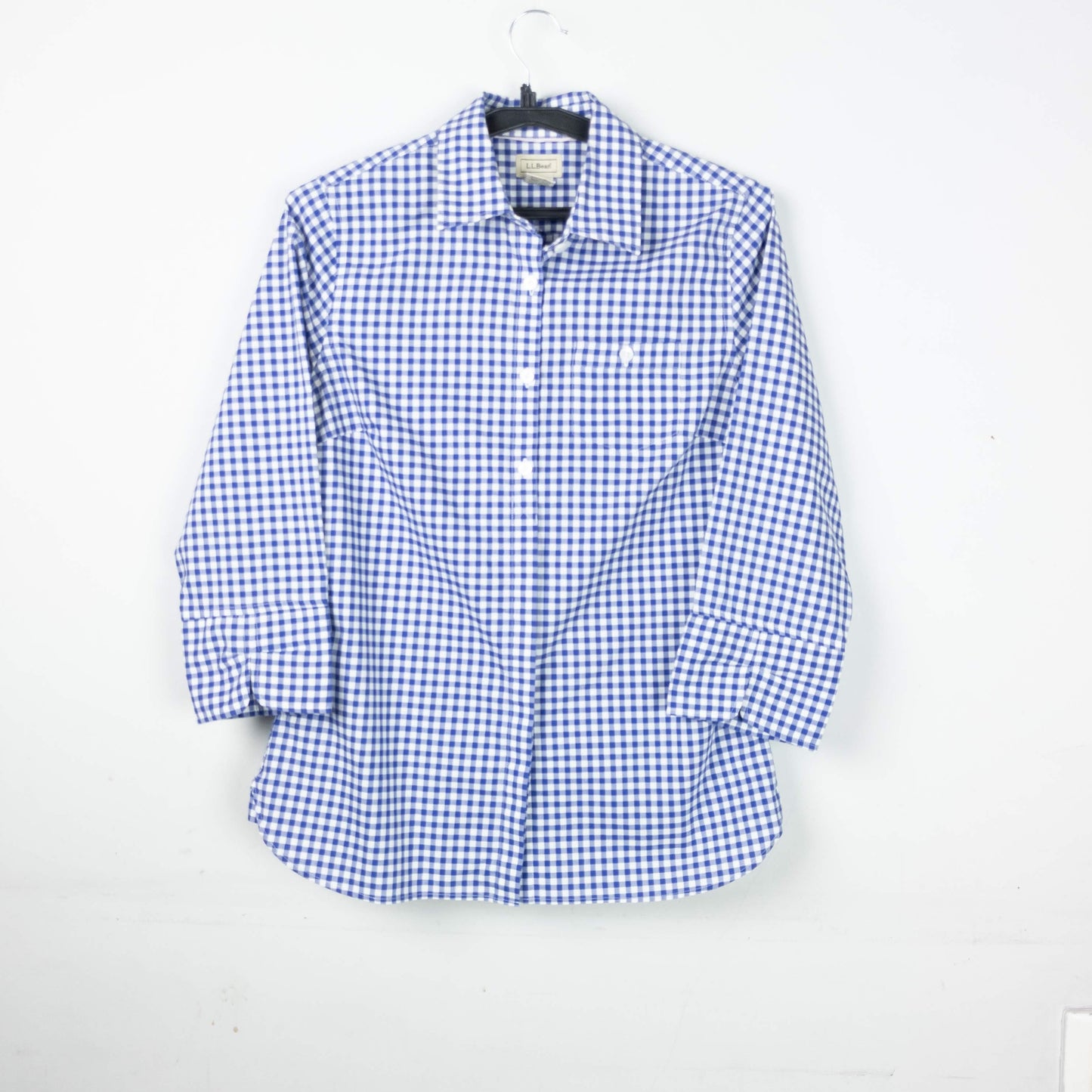 Checkered Button-Up Shirt