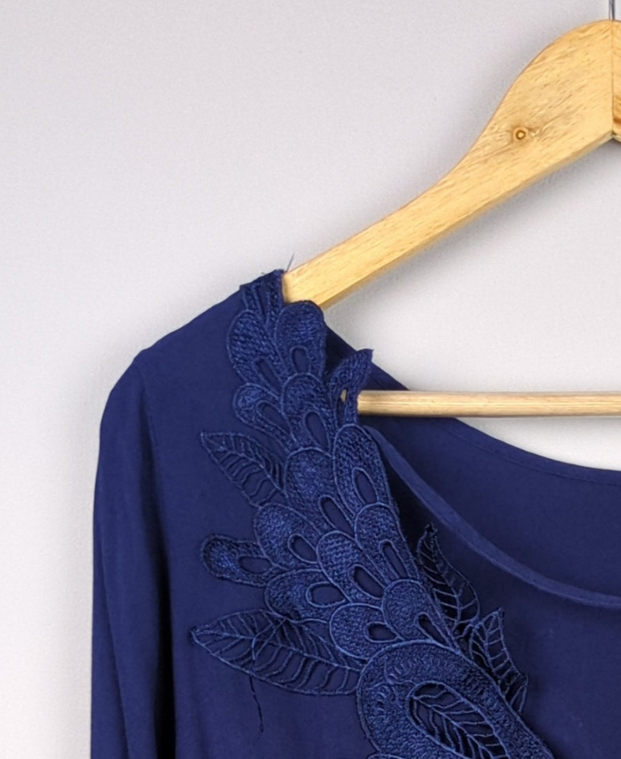 Navy Blouse
