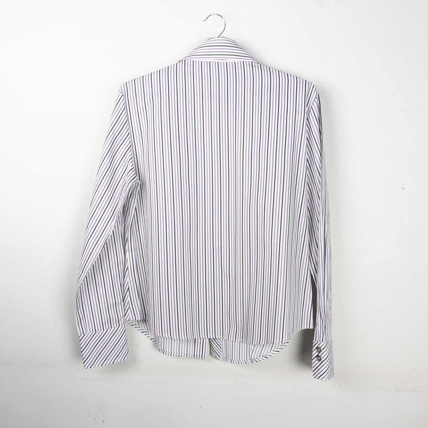 Striped Button-Up Shirt