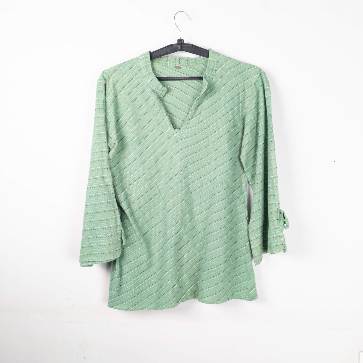 Green Striped Tunic