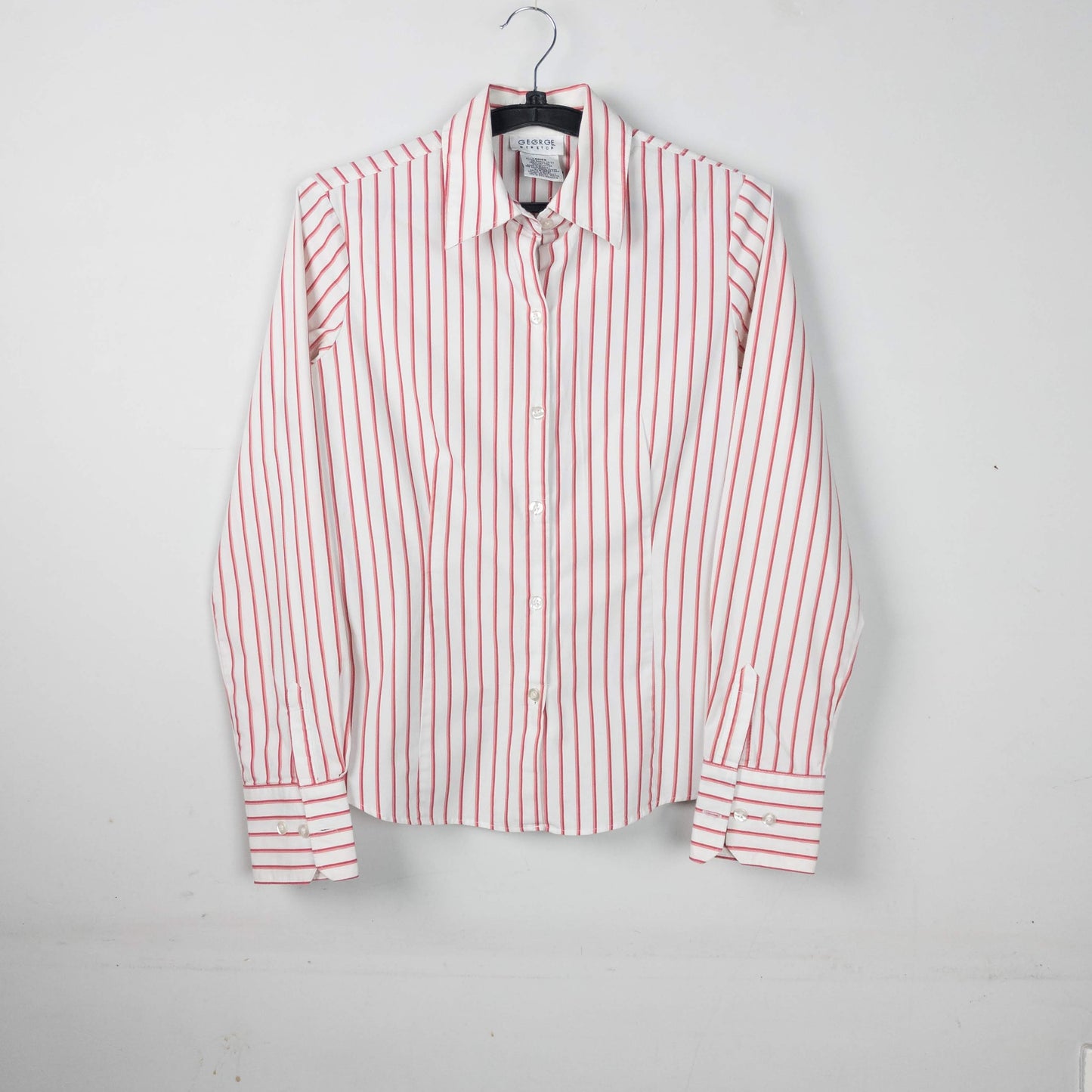 Striped Button-Up Shirt