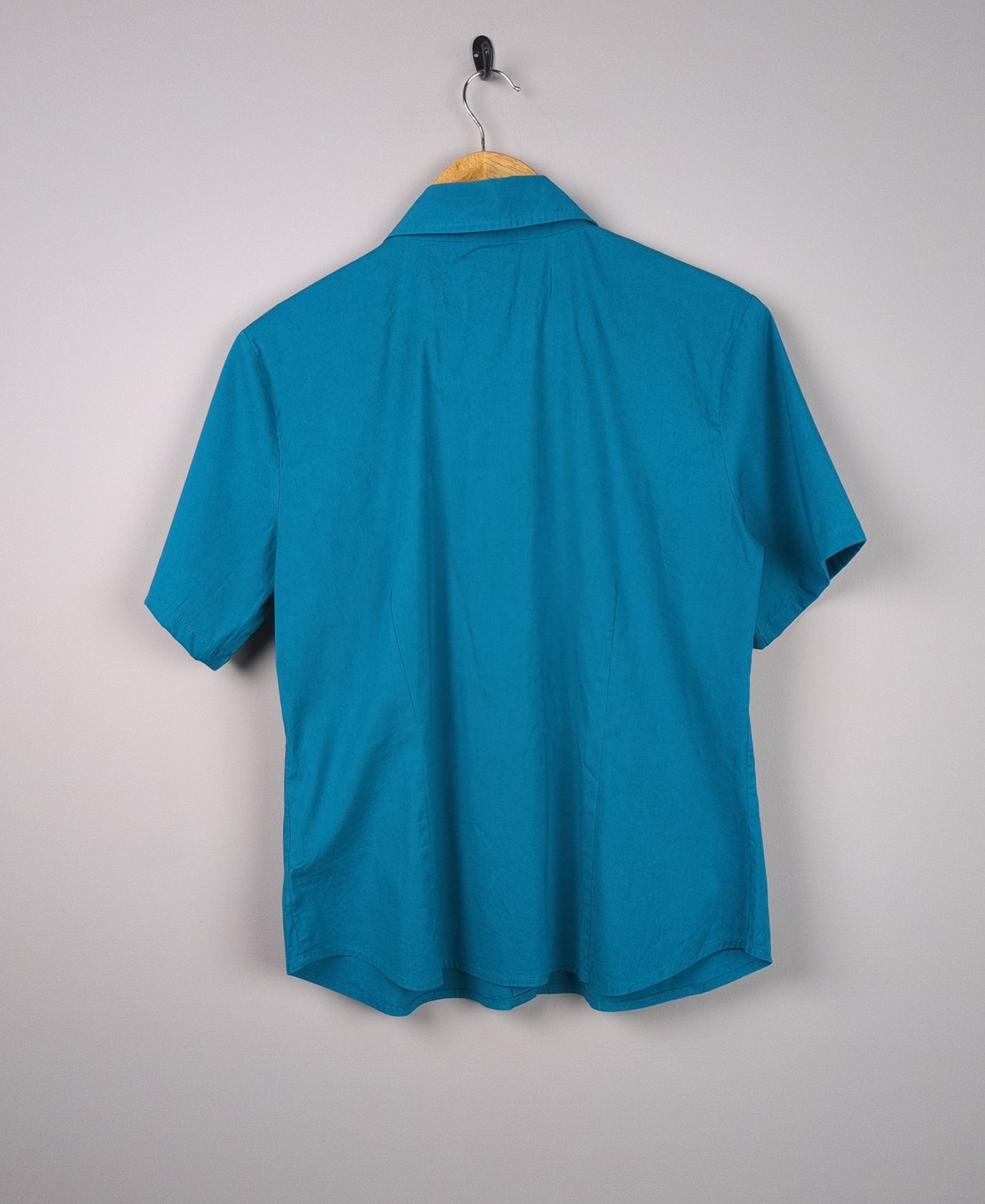 Teal Button-Down