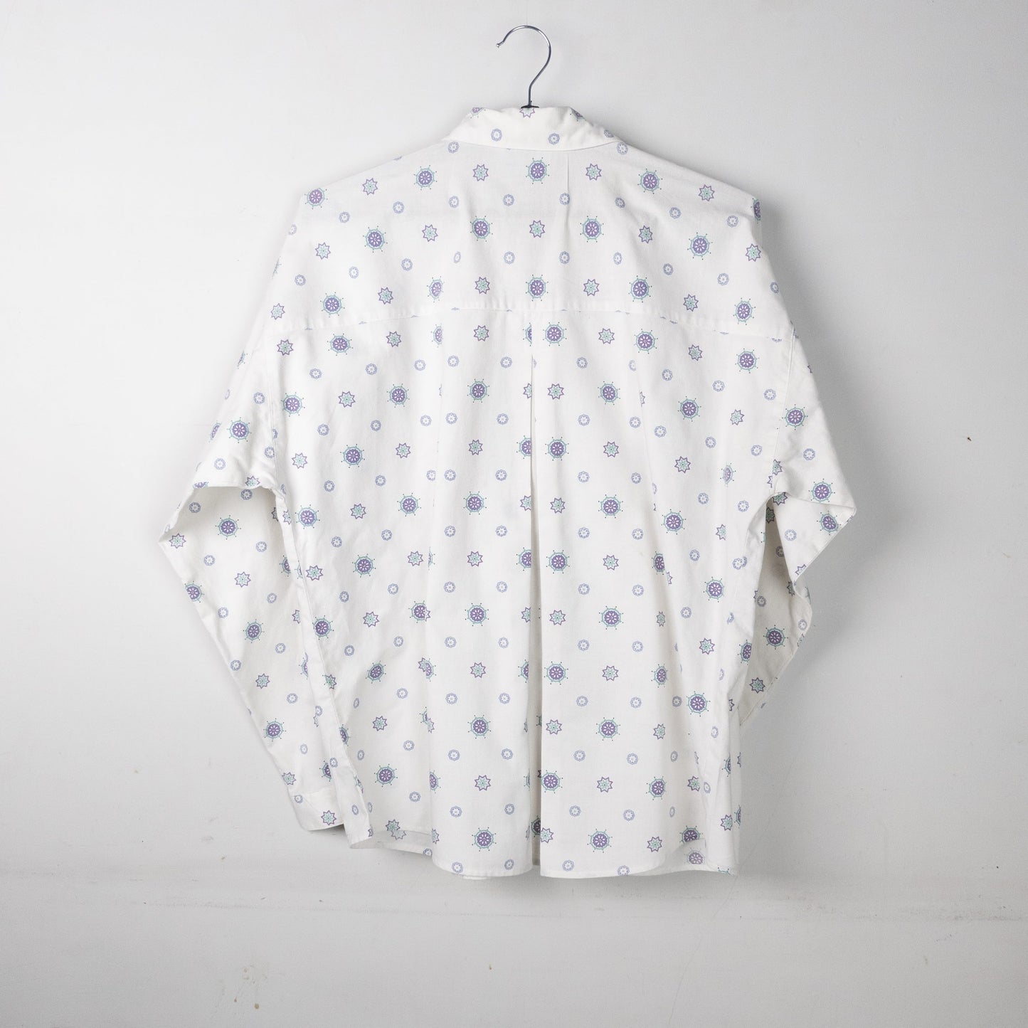 Printed Button-Up Shirt