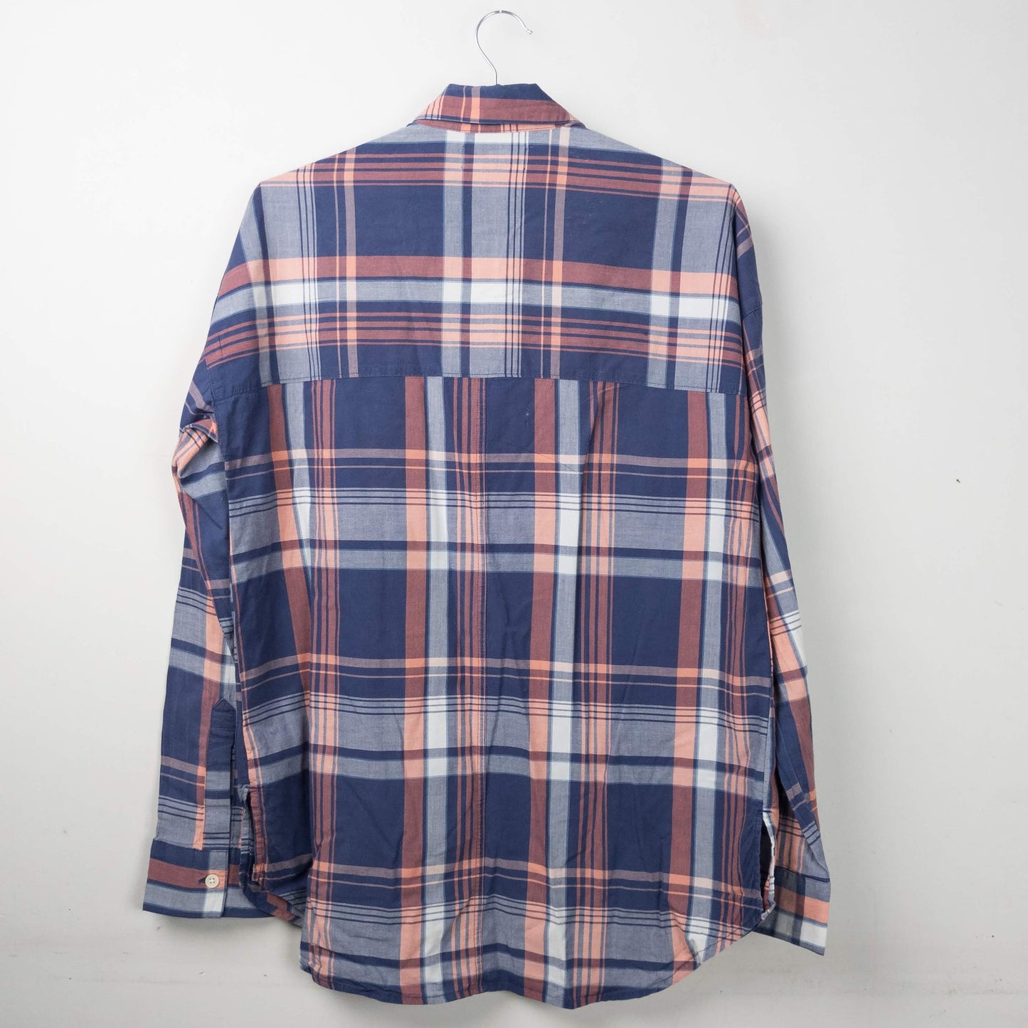 Plaid Button-Up Shirt