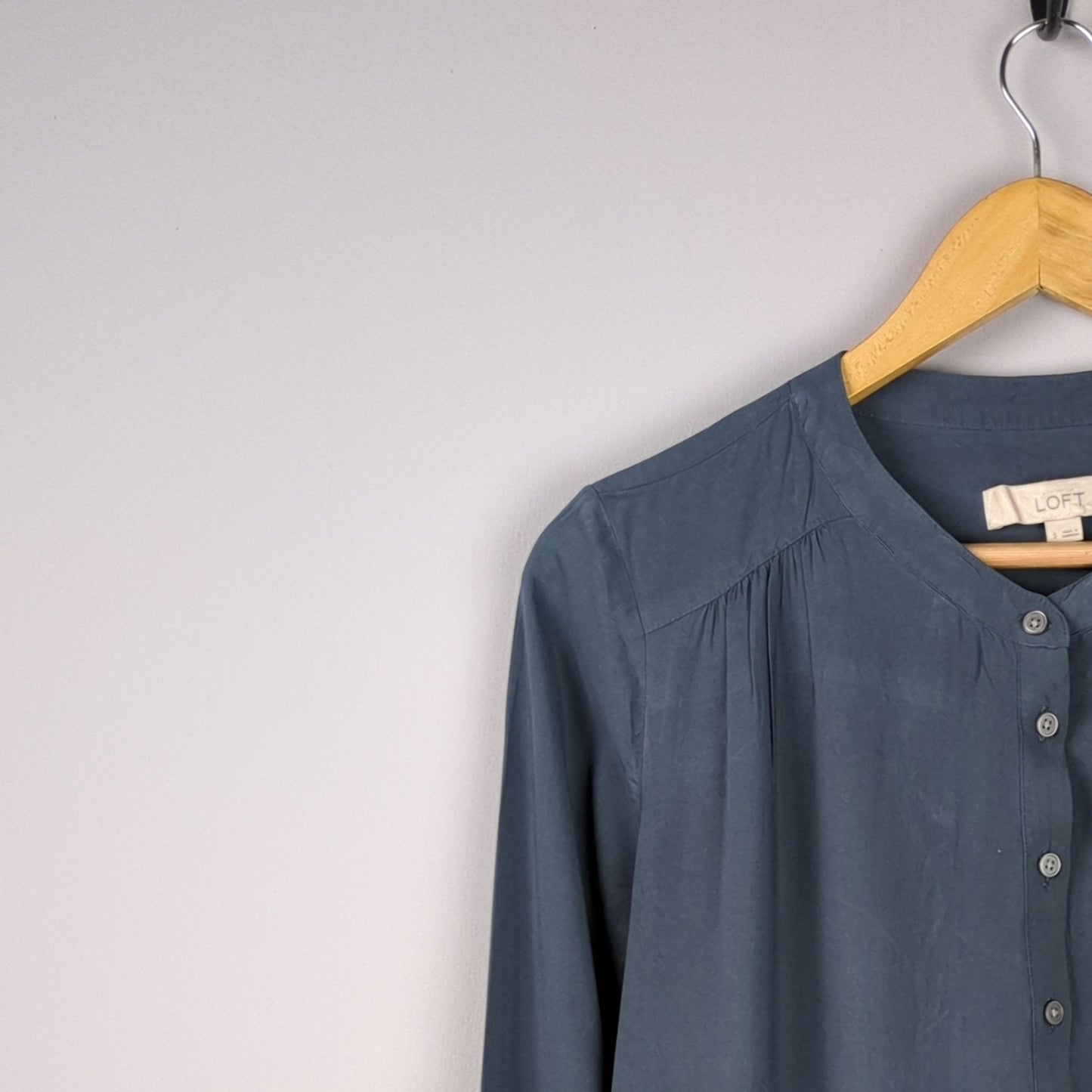 LOFT Grey Blouse