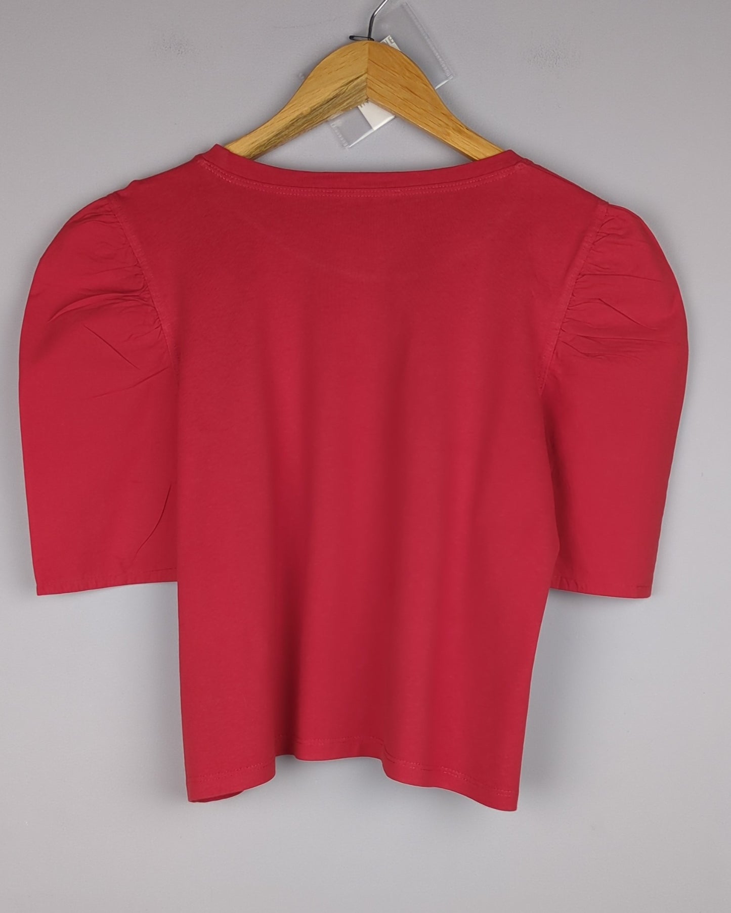 Zara Red Puff Sleeve
