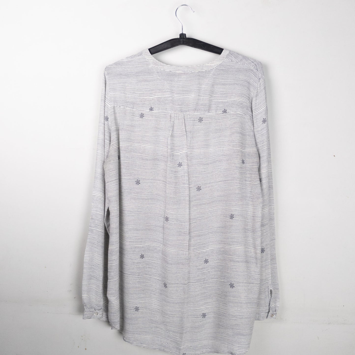 Striped Button-Up Top