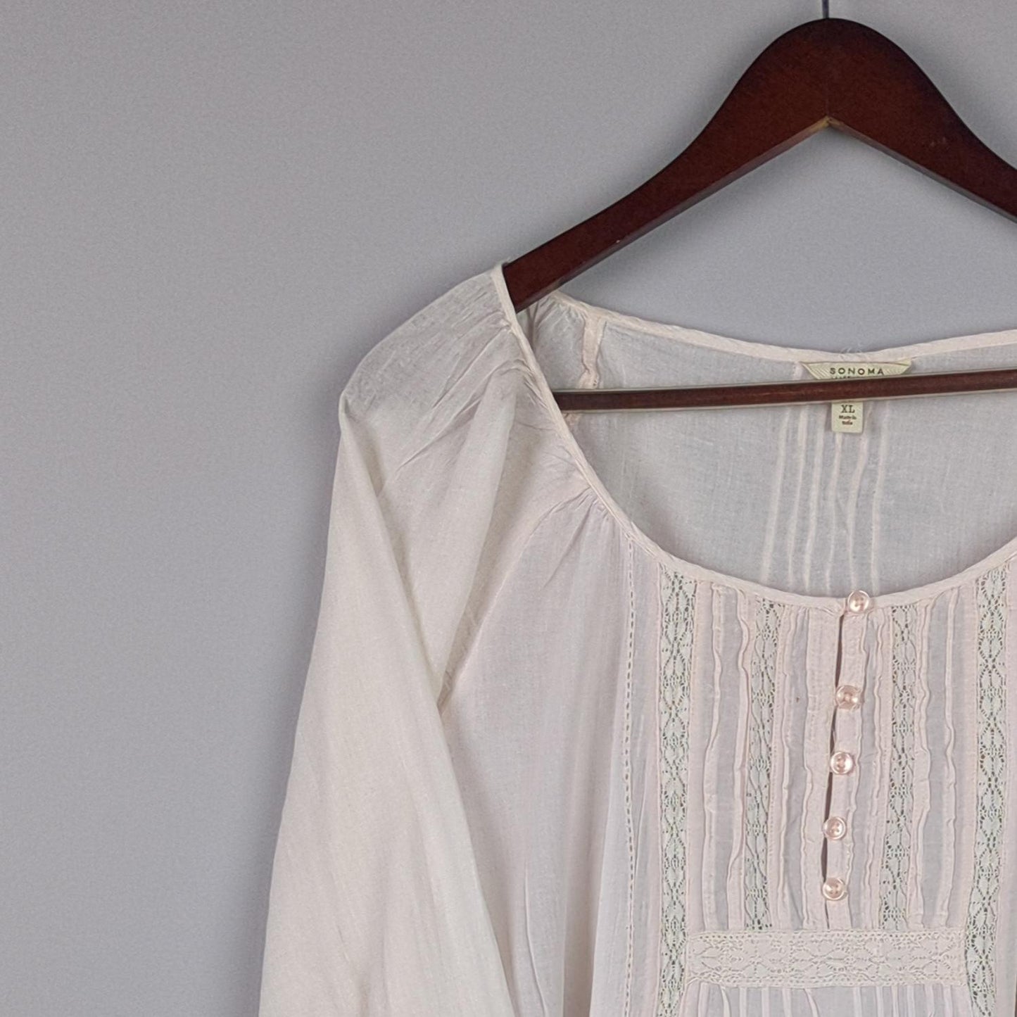 White Long Sleeve Blouse