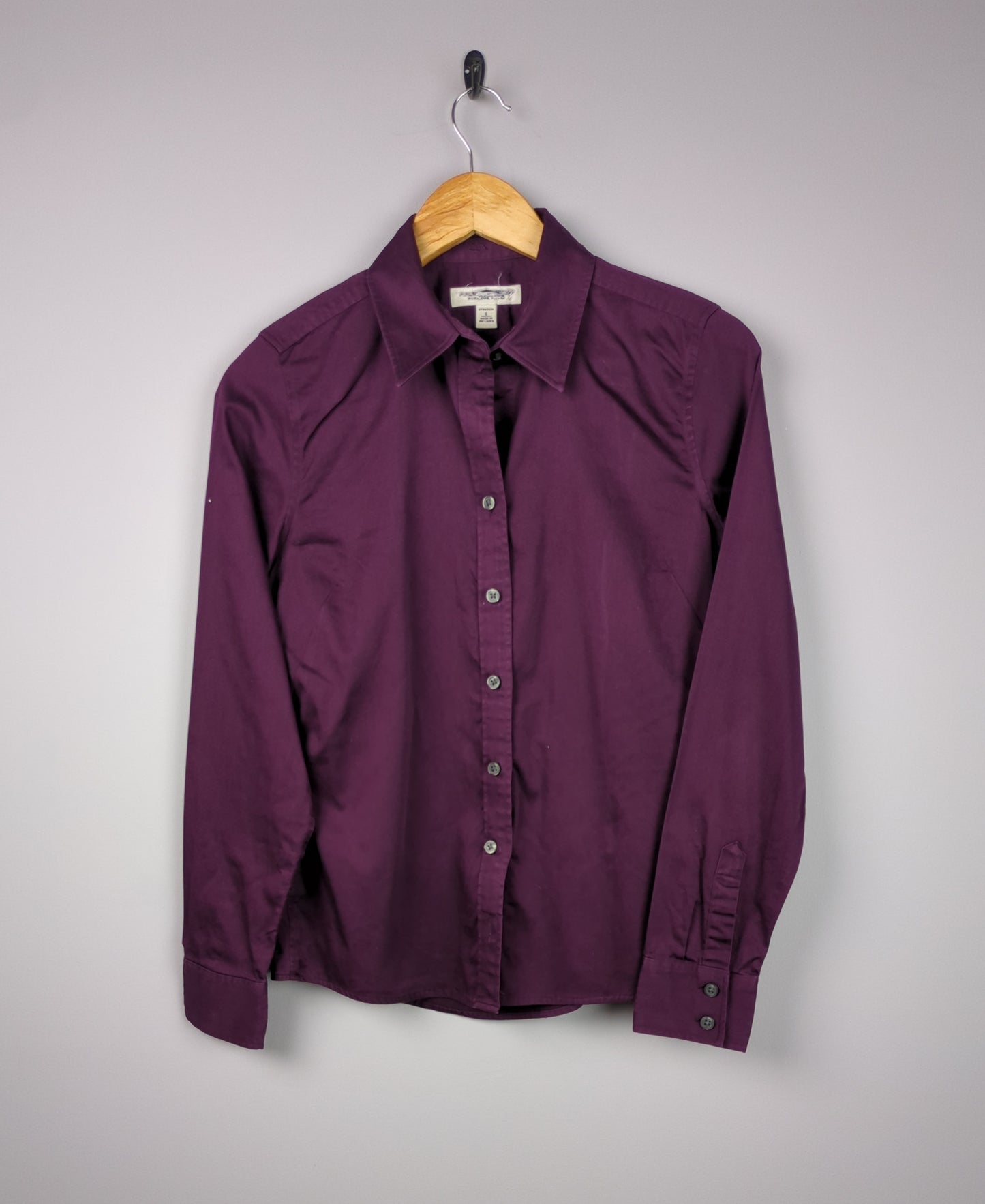 Plum Button-Down