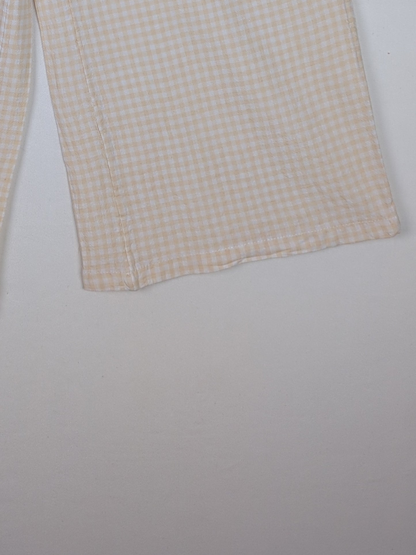 Gingham Beige