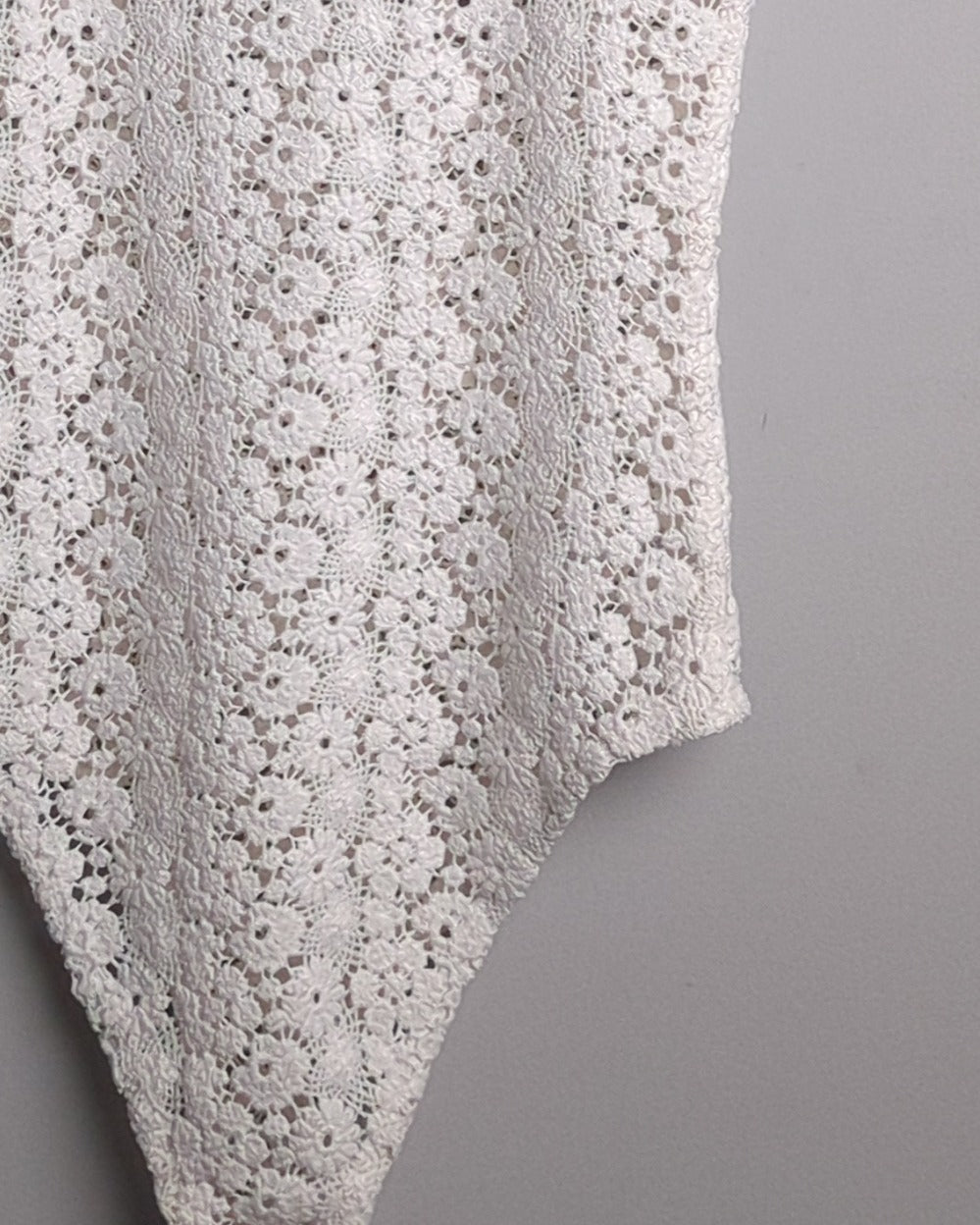 H&M Beige Lace Bodysuit