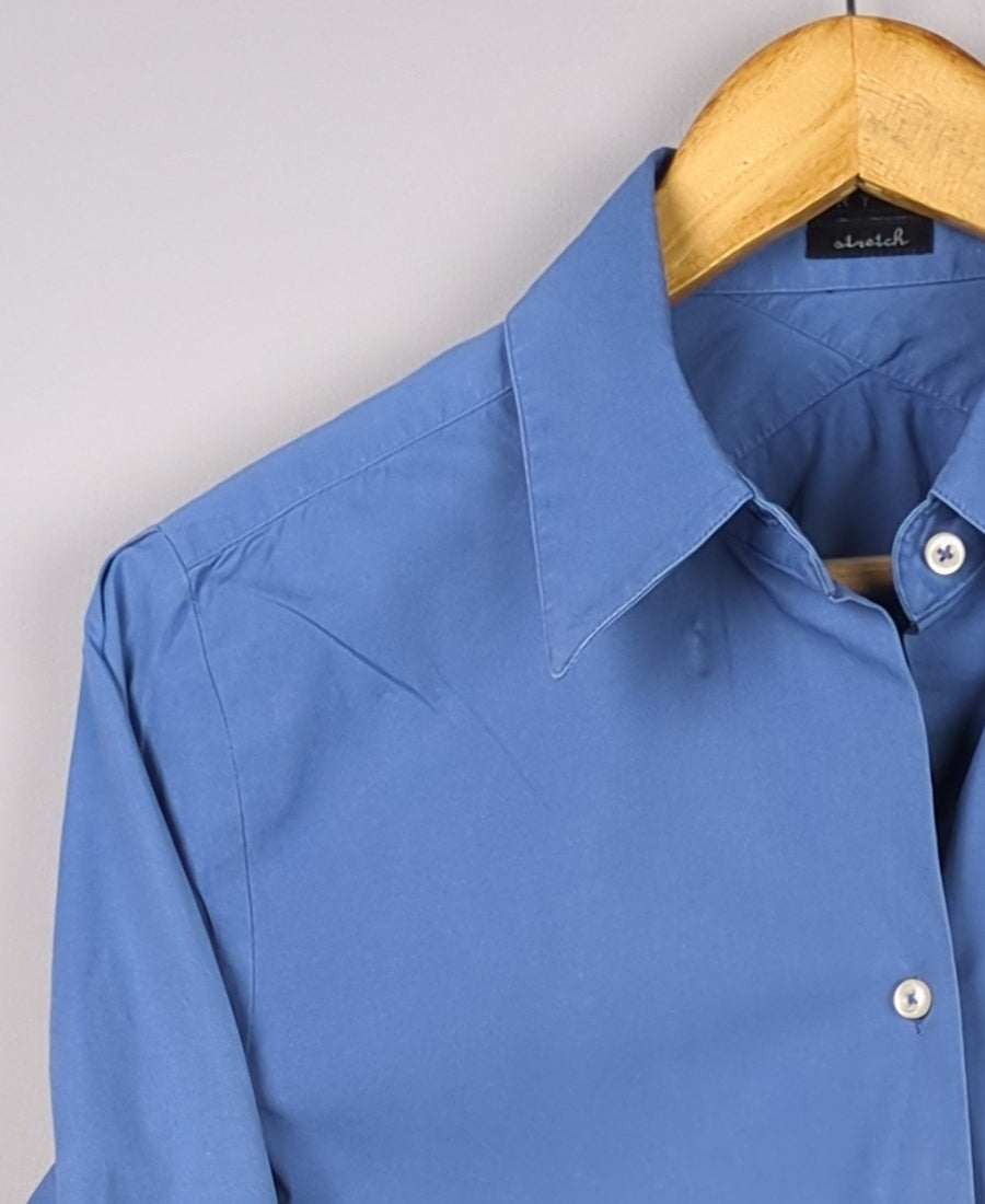 Periwinkle Button-Up