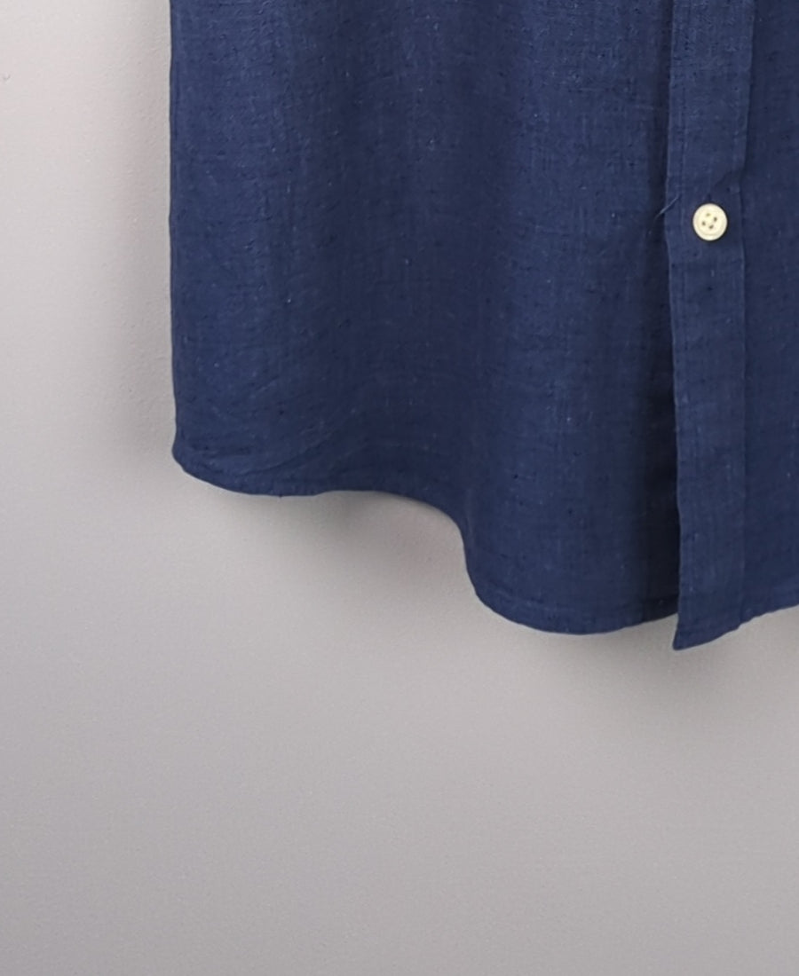 Navy Linen