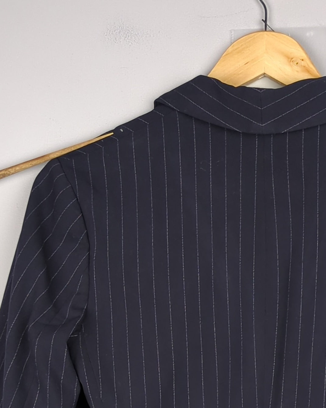 Black Striped Blazer