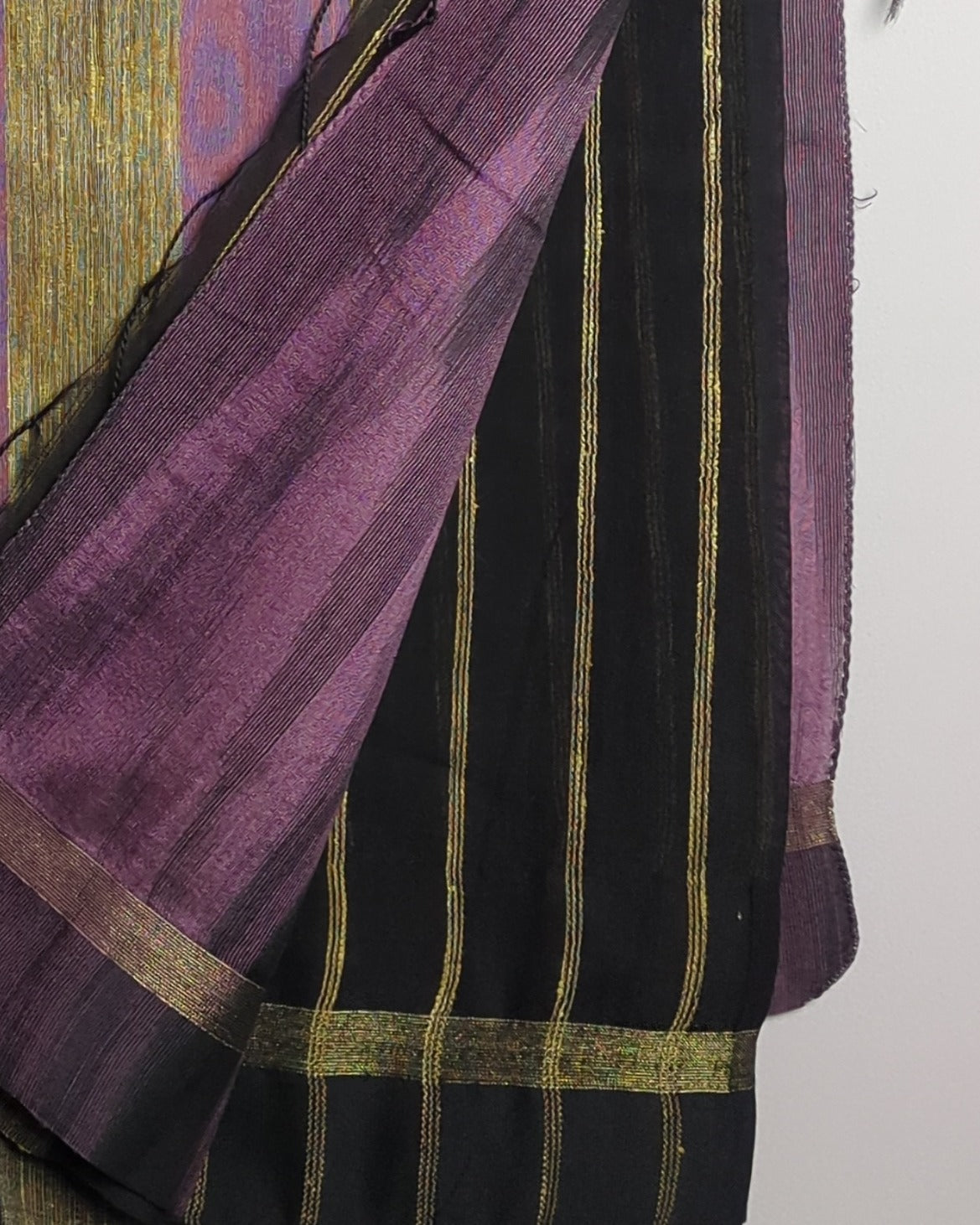 Purple Woven Saaree