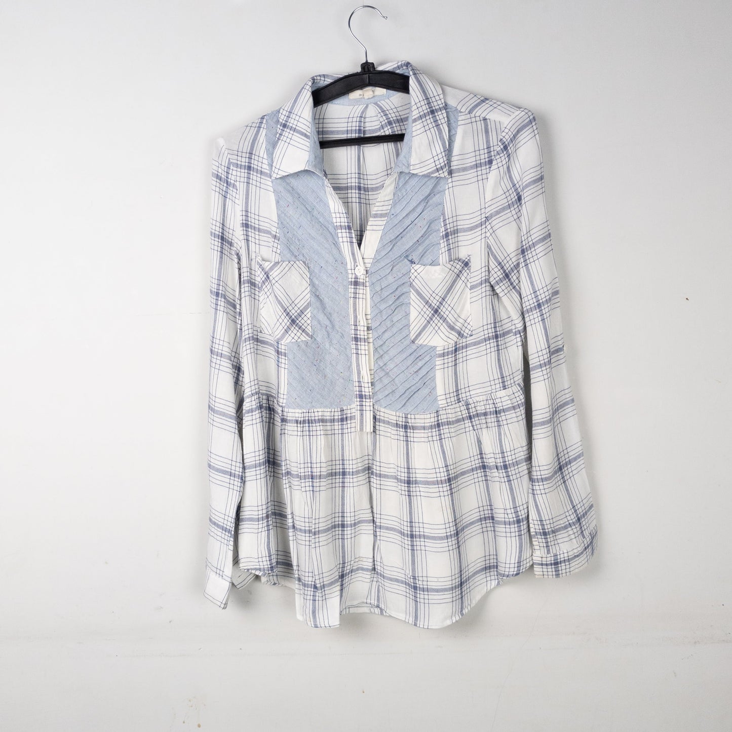 Plaid Button Up Top