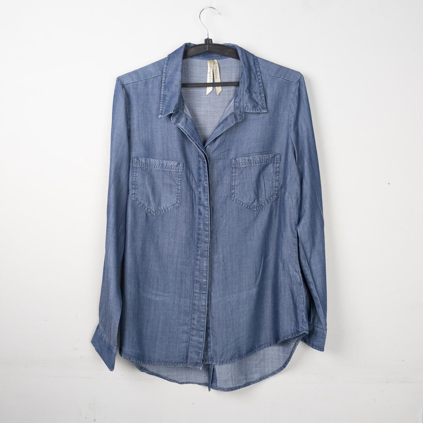 Denim Button-Down Shirt