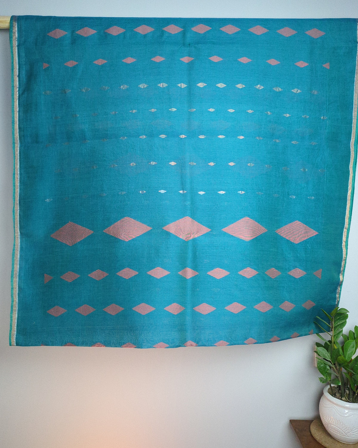 Blue Silk Saree