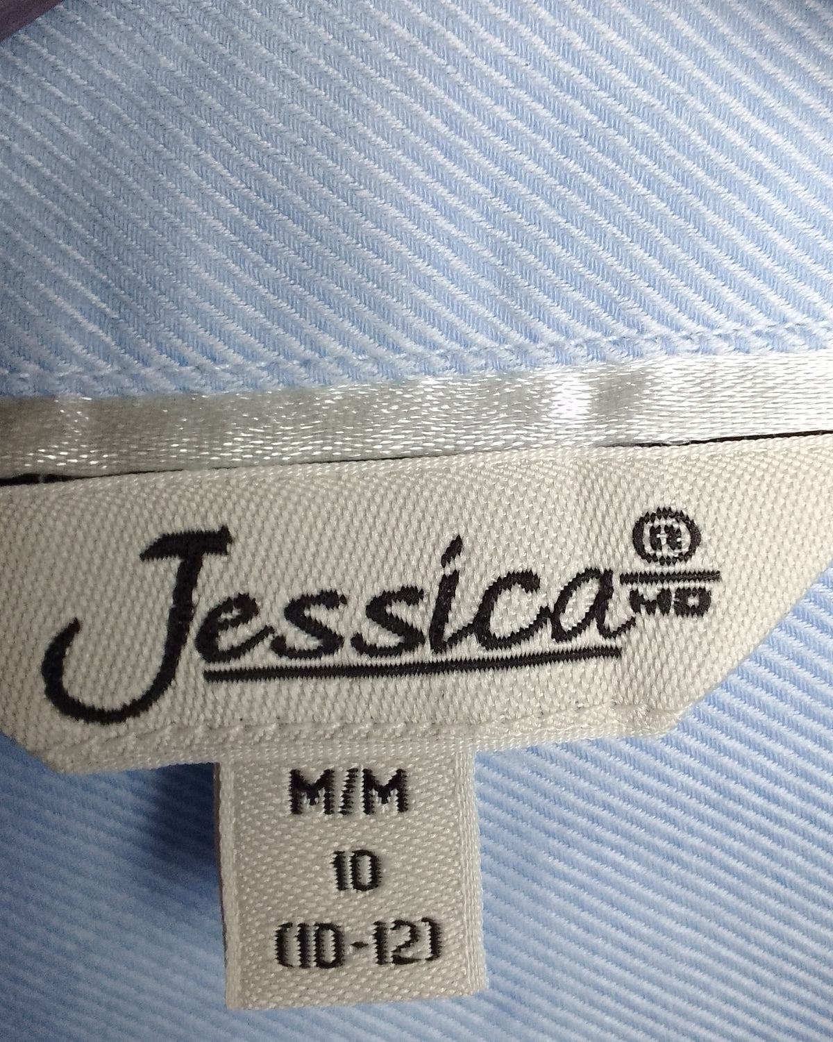 Jessica Blue Button-Down Shirt