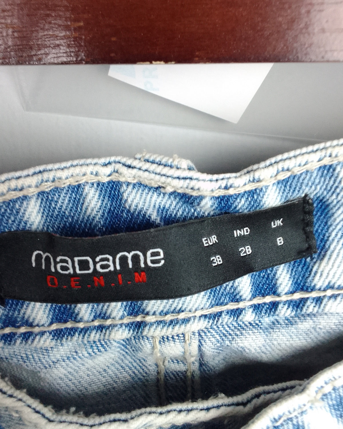 Madame Blue Distressed Jeans