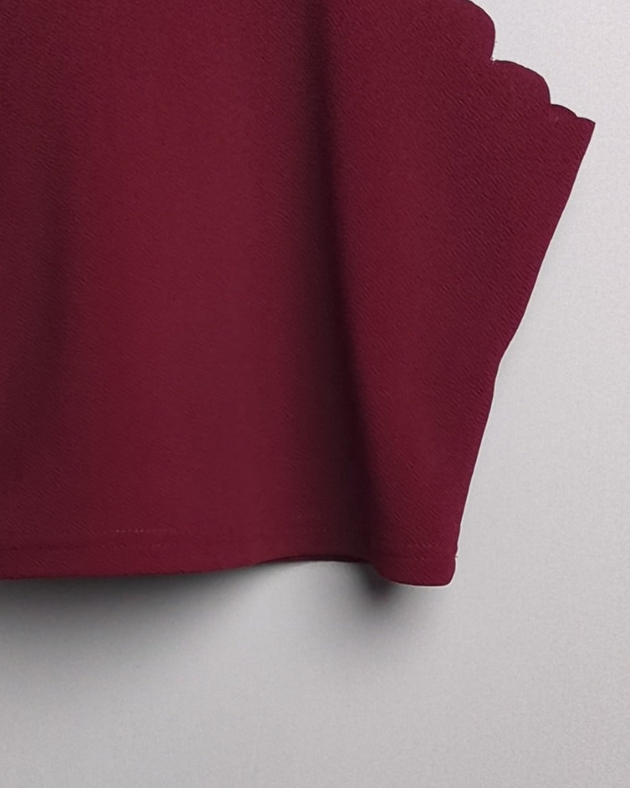 Shein Wine Halter Top