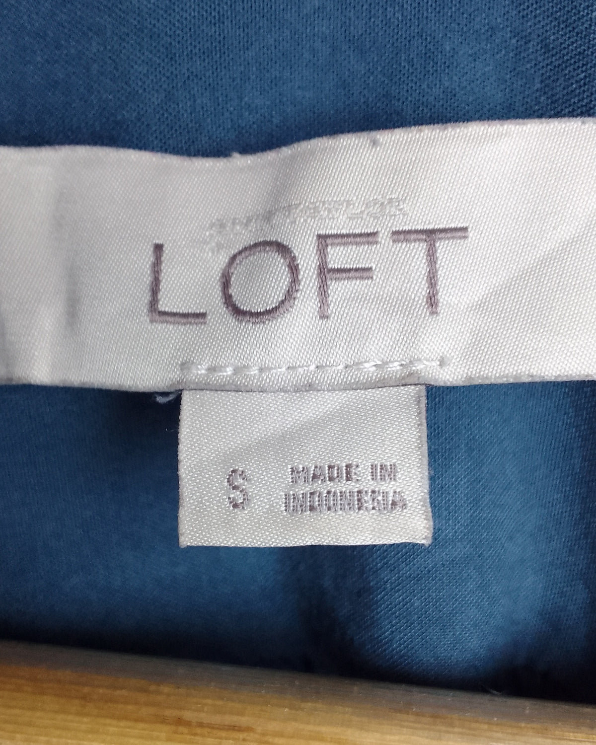 Loft Blue Button Blouse