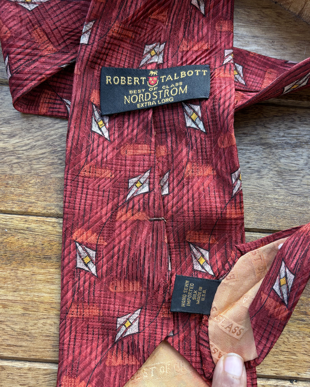 Robert Talbott Wine Neck Tie