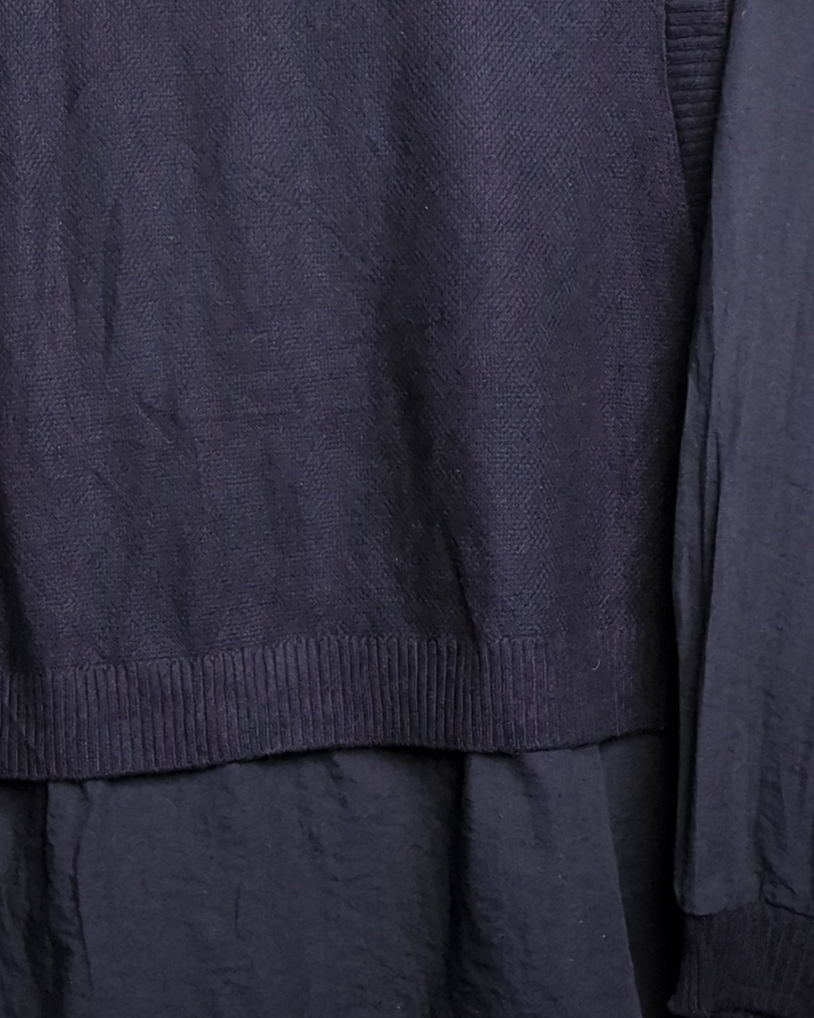 Blue Layered Sweater