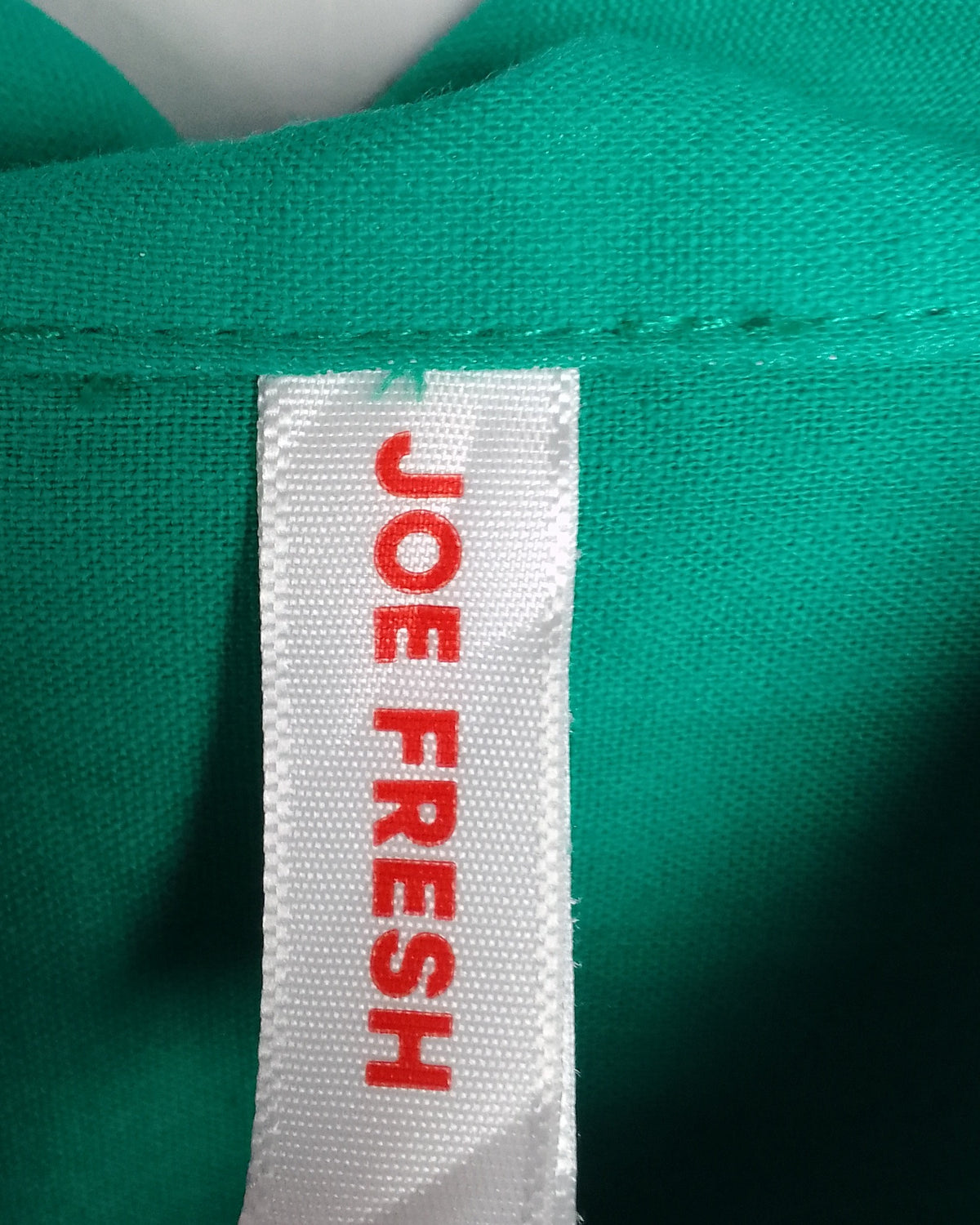 Joe Fresh Green Button-Down Shirt