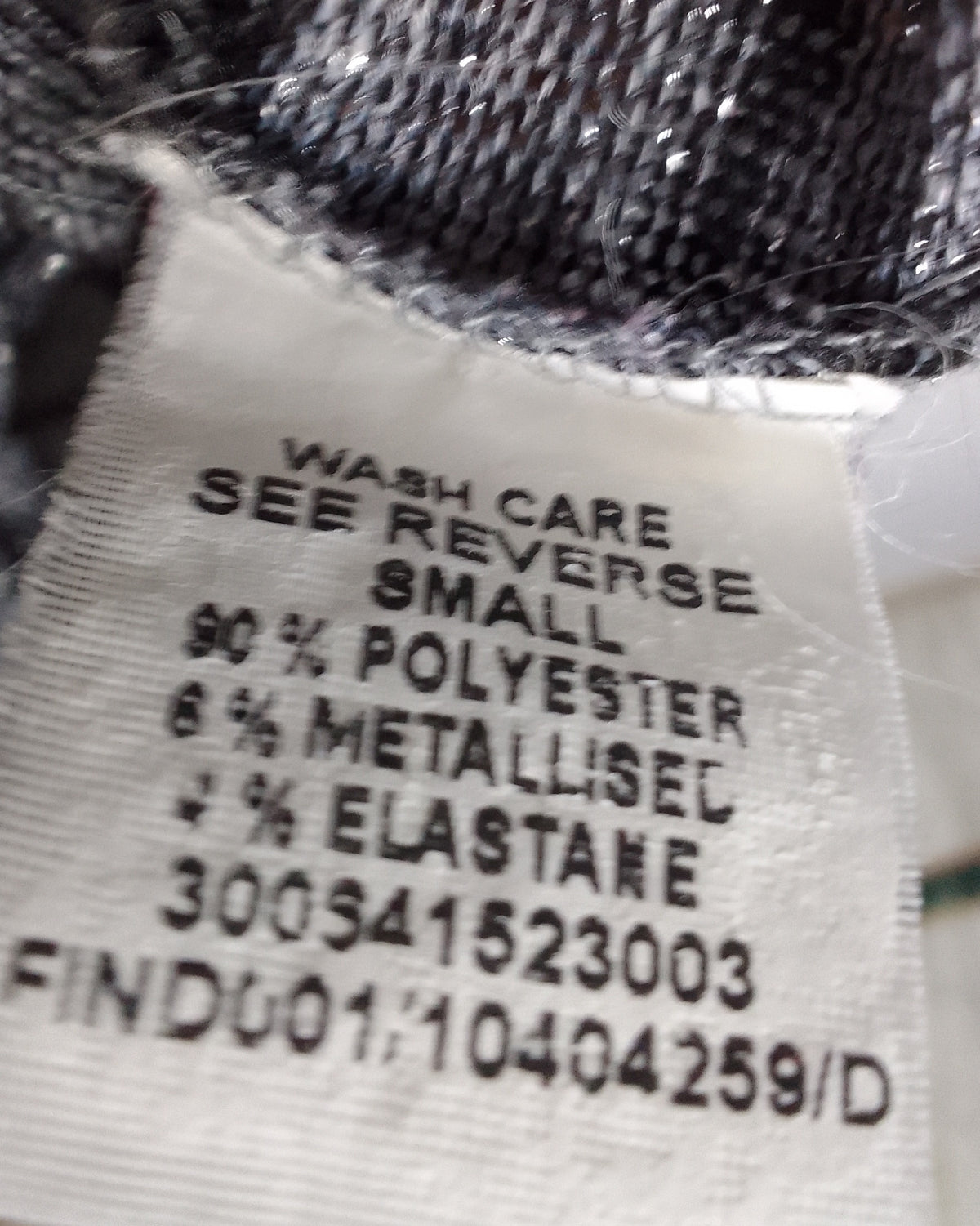 Nuon Grey Striped Sweater