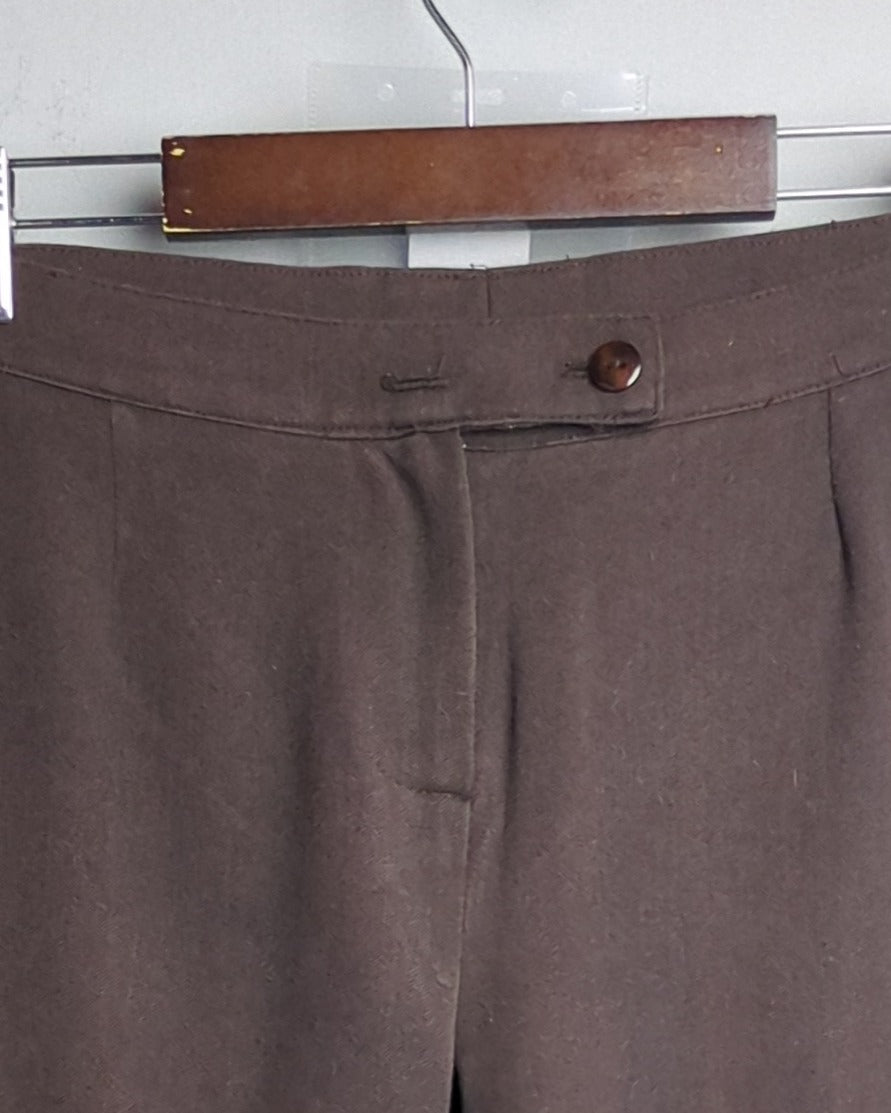 Brown Casual Trousers