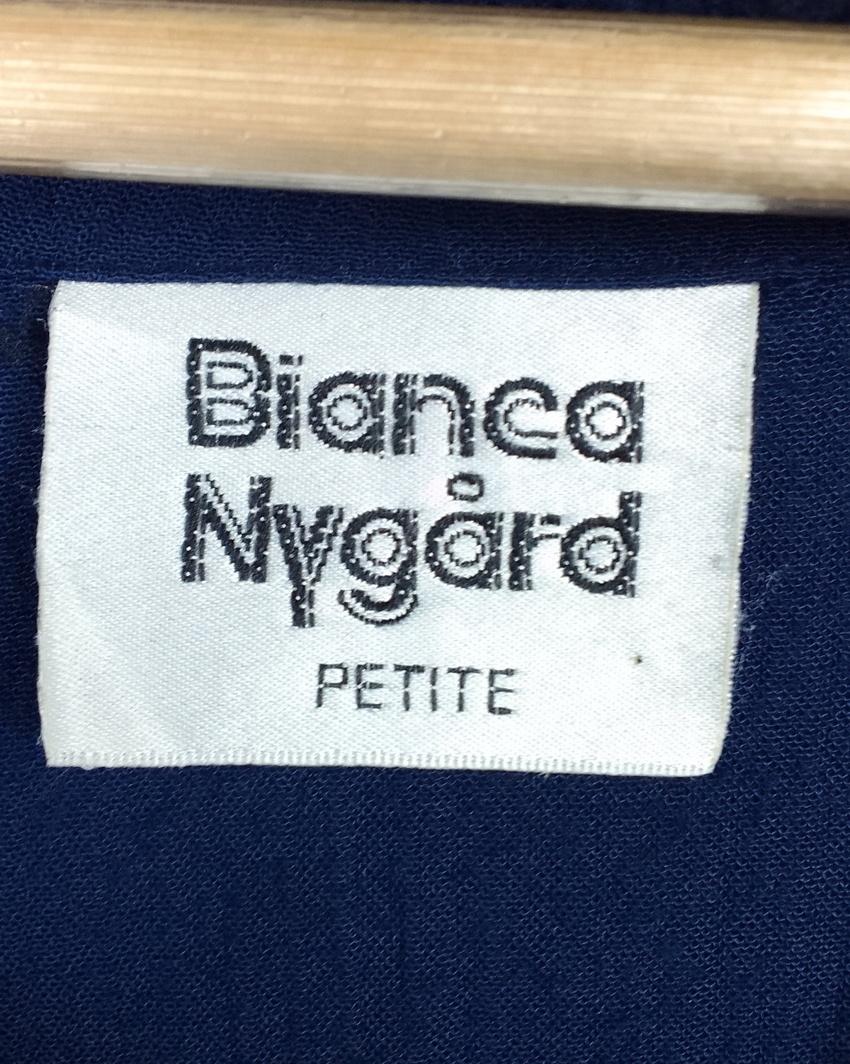 Bianca Nygard Petite Blue Buttoned Blouse