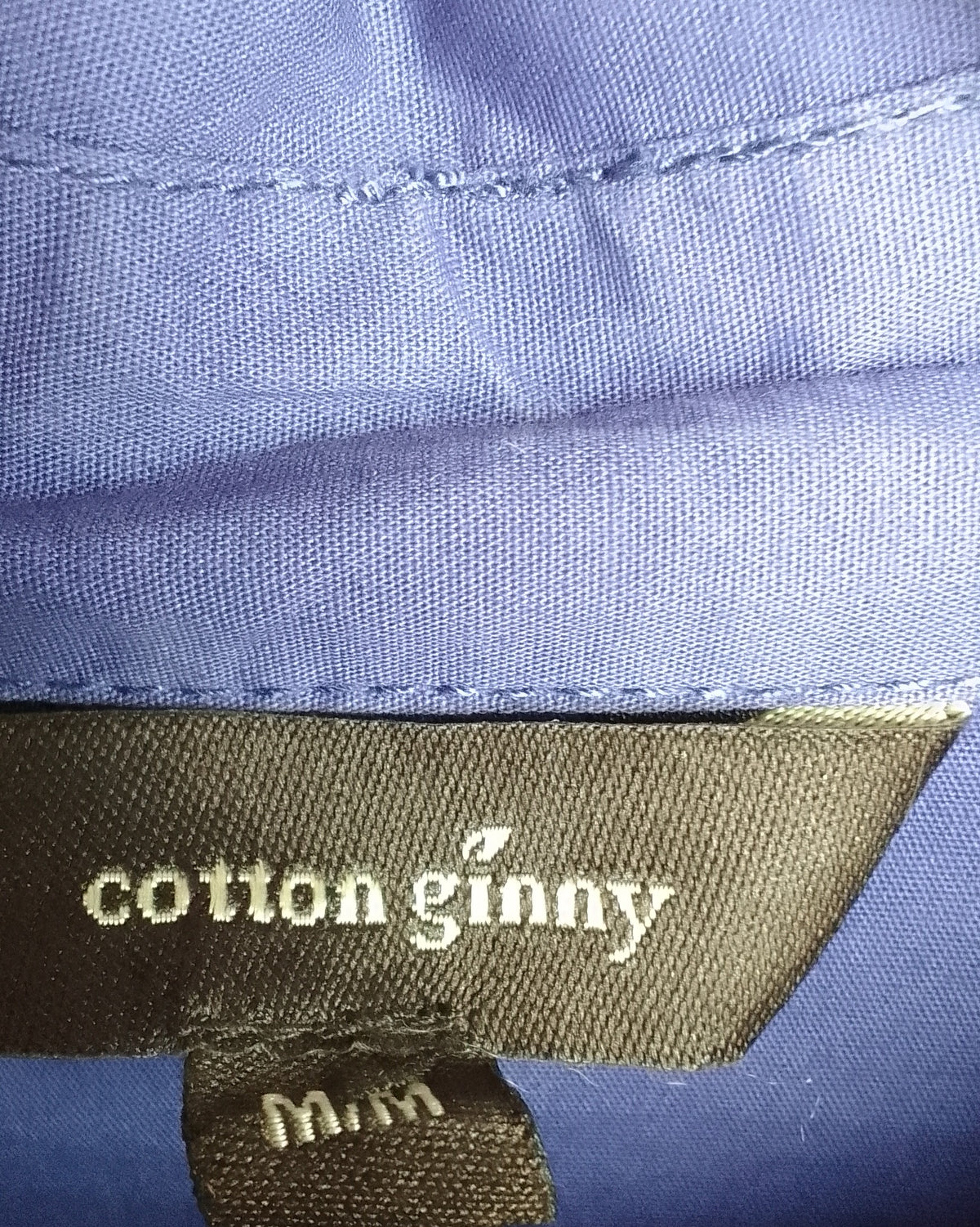 Cotton Ginny Purple Button-Down Shirt